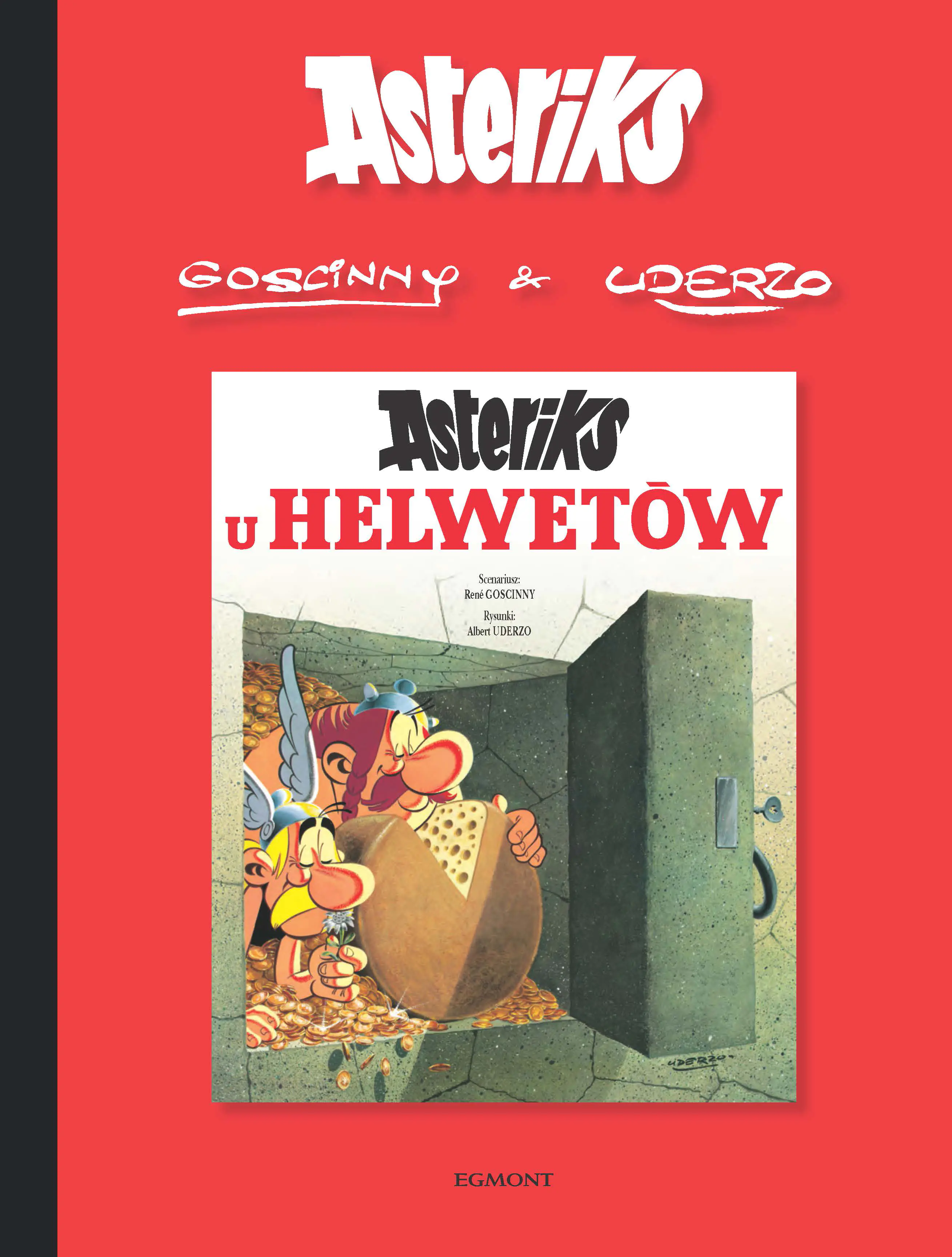 Książka - Asteriks u Helwetów. Asteriks. Album 16
