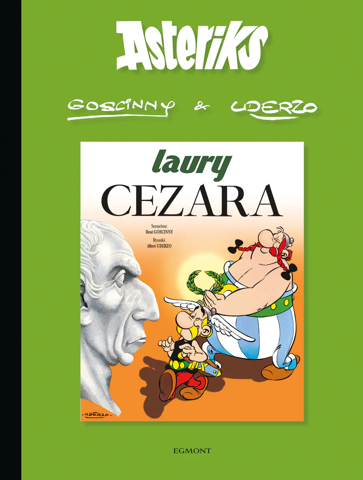 Książka - Asteriks. Tom 18. Laury Cezara (twarda oprawa)