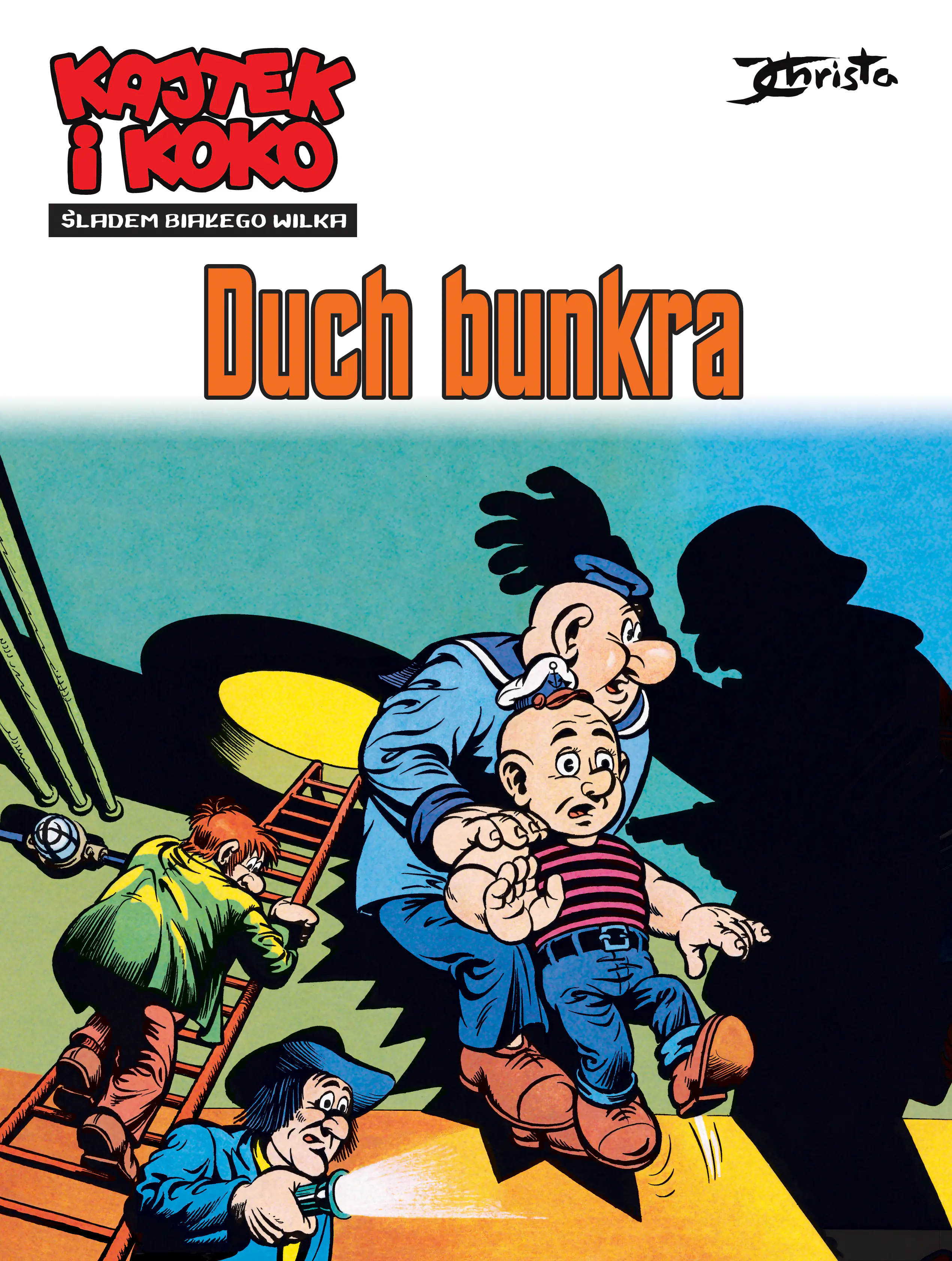 Książka - Duch bunkra. Kajtek i Koko. Śladem białego wilka. Tom 1