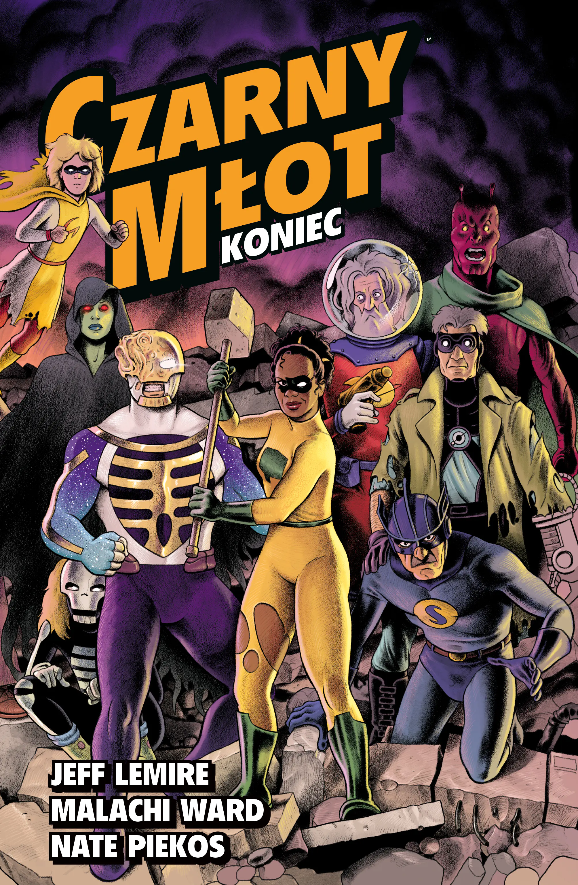 Książka - Koniec. Czarny Młot. Tom 8