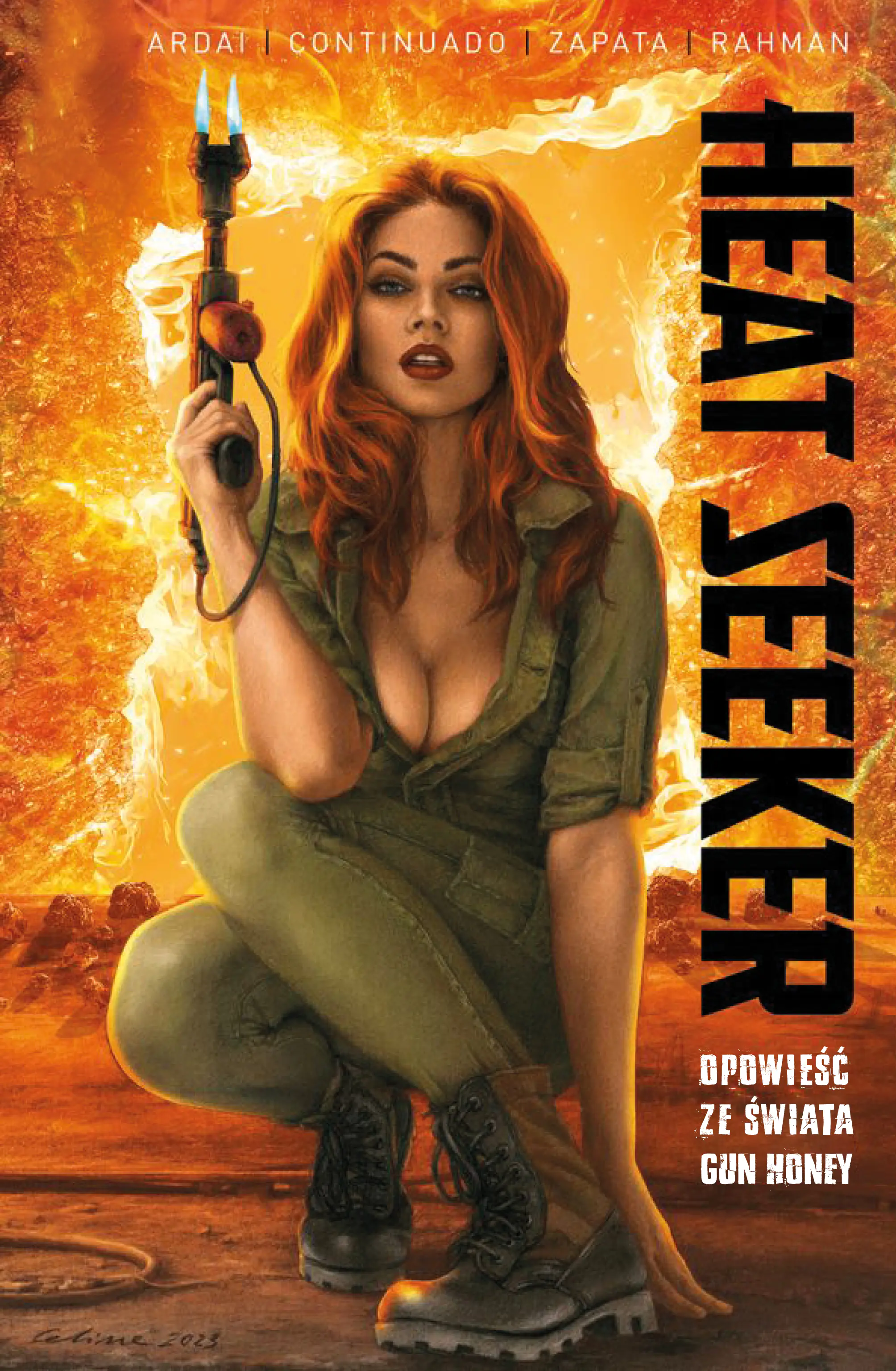Książka - Heat Seeker. Opowieść ze świata Gun Honey. Tom 1