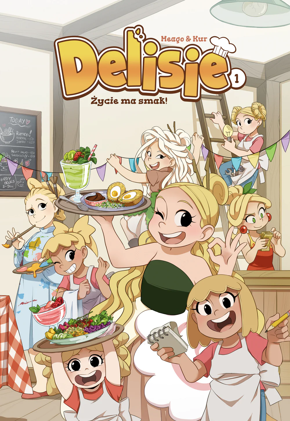 Książka - Życie ma smak! Delisie. Tom 1