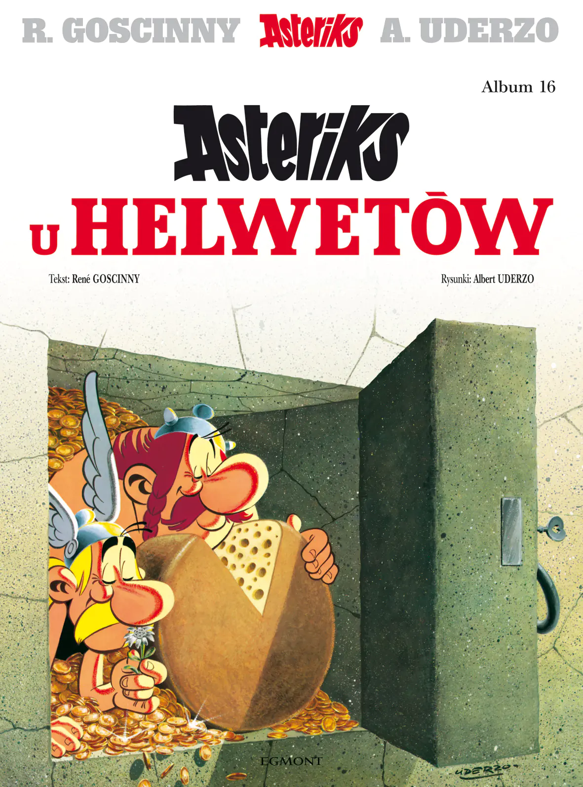 Książka - Asteriks u Helwetów. Asteriks. Tom 16
