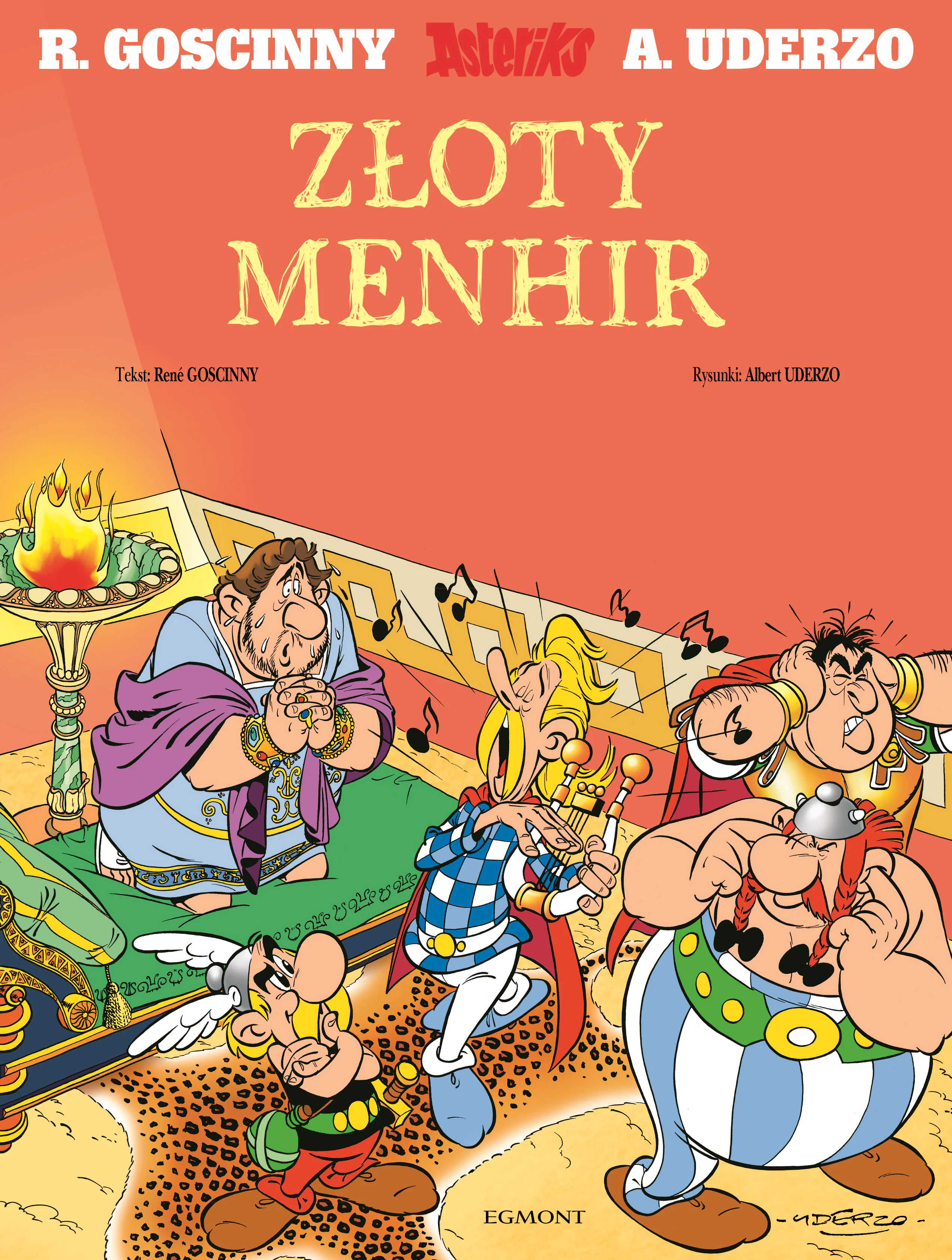 Książka - Złoty menhir. Asteriks