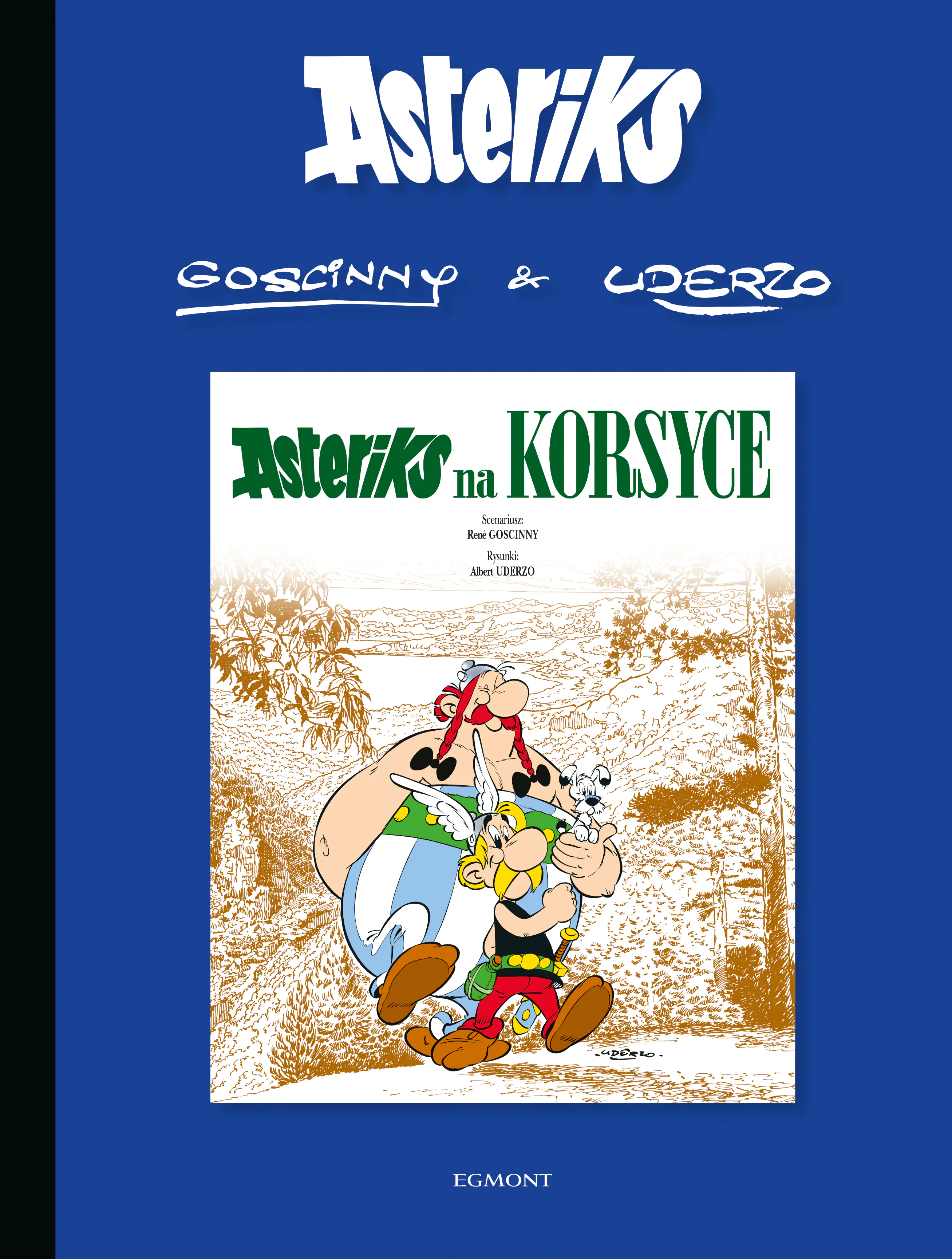 Książka - Asteriks. Tom 20. Asteriks na Korsyce (twarda oprawa)