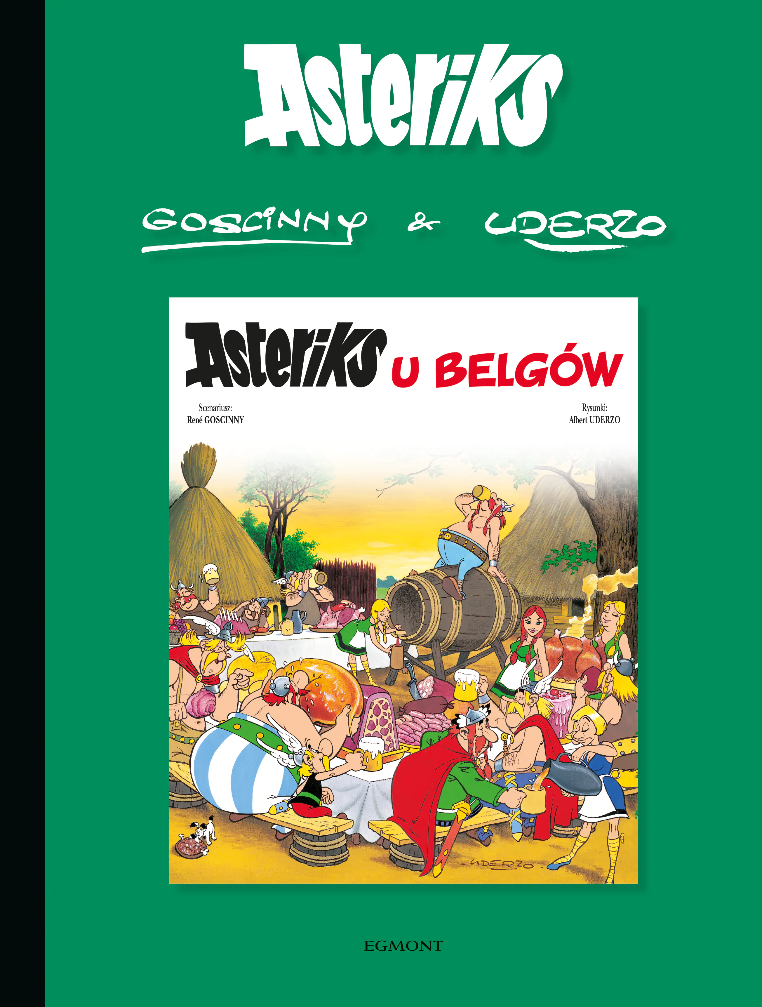 Książka - Asteriks u Belgów. Asteriks. Tom 24