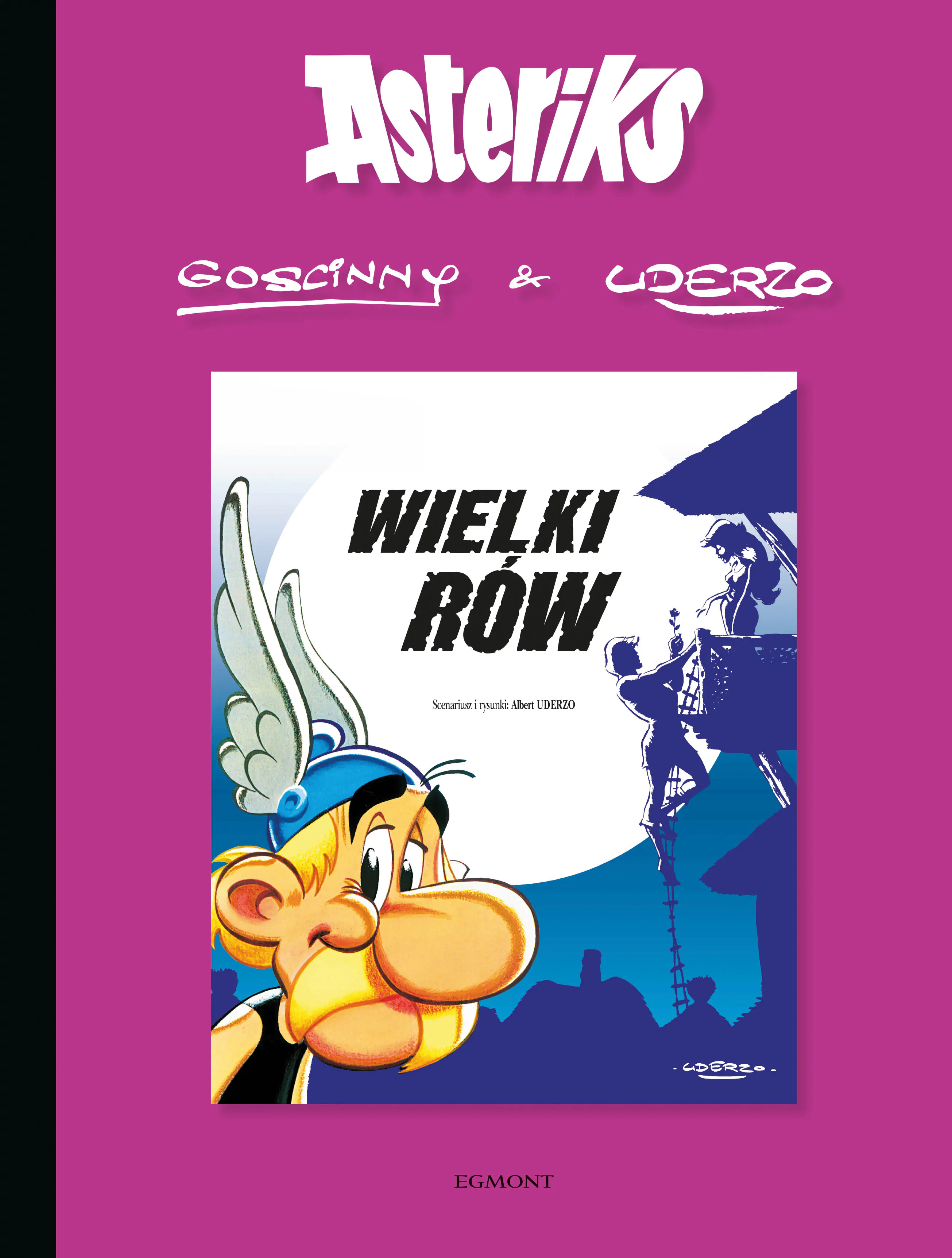Książka - Asteriks. Tom 25. Wielki rów (twarda oprawa)