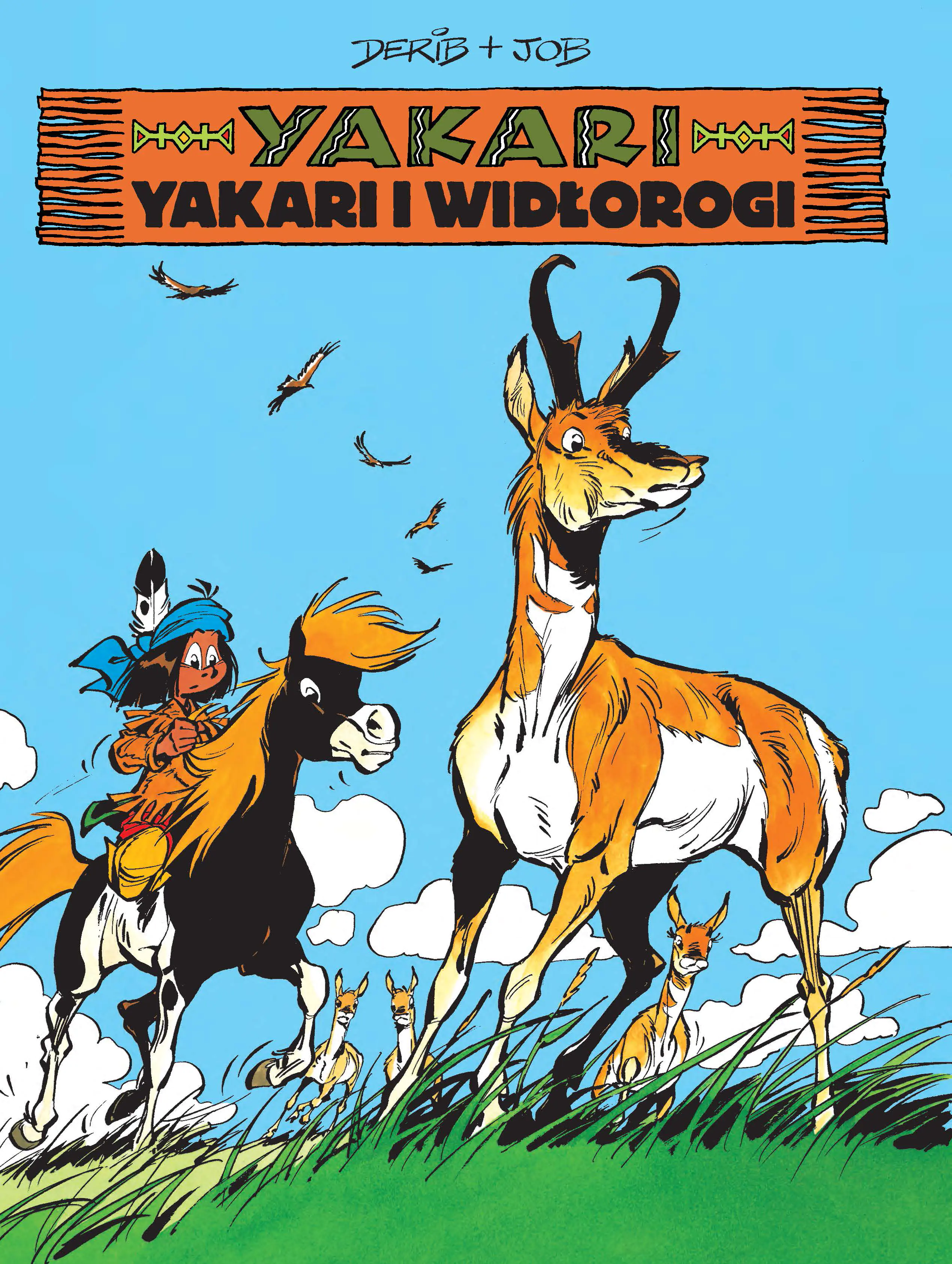 Książka - Yakari. Tom 23. Yakari i widłorogi