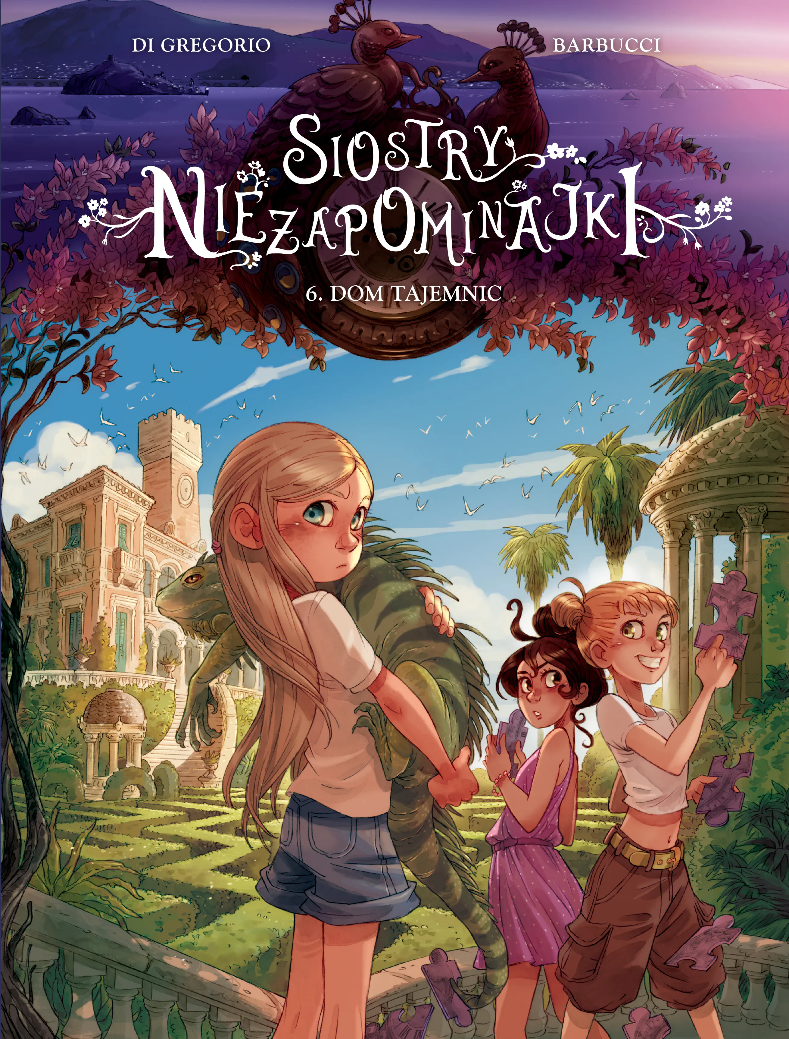 Książka - Dom tajemnic. Siostry Niezapominajki. Tom 6