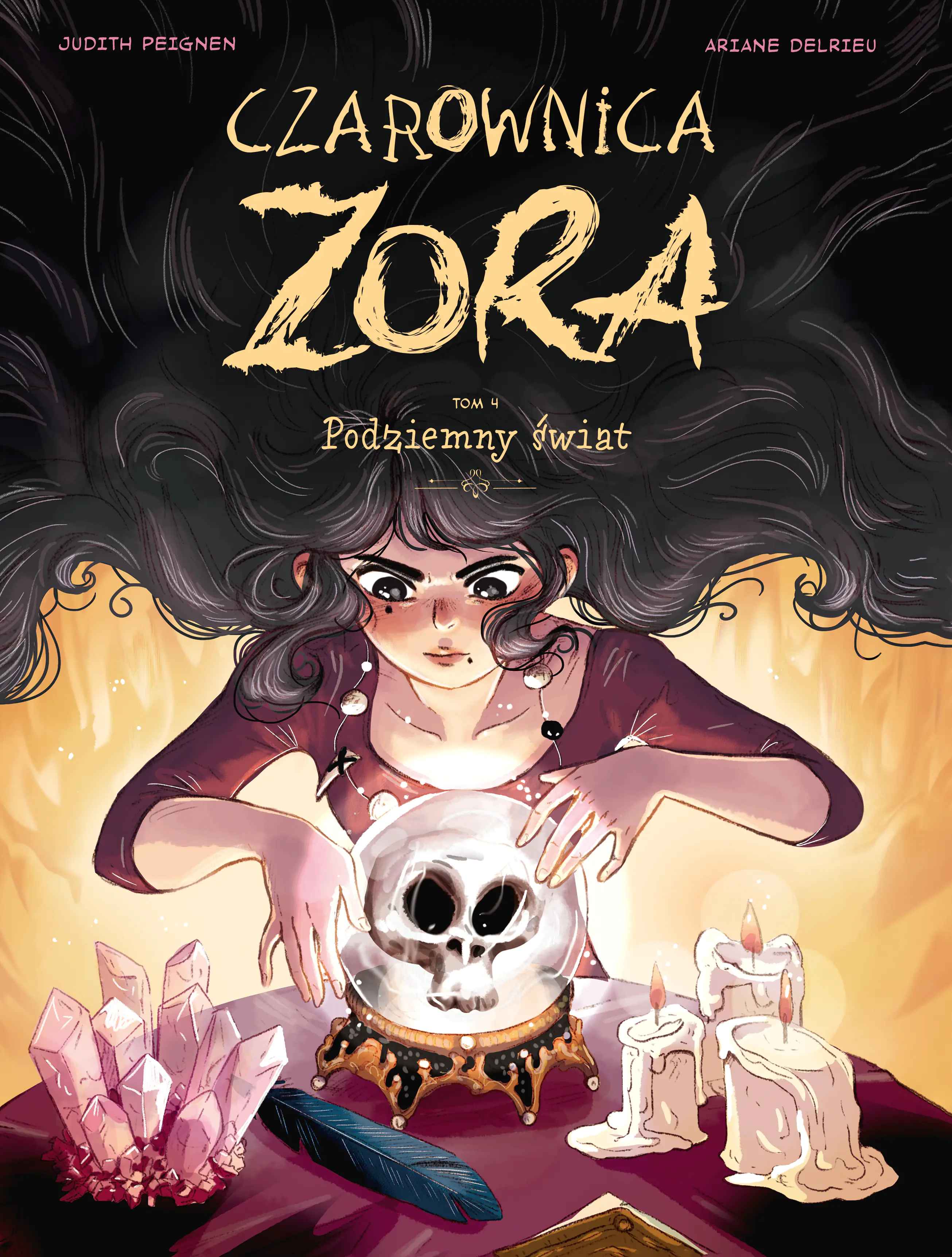Książka - Podziemny świat. Czarownica Zora. Tom 4