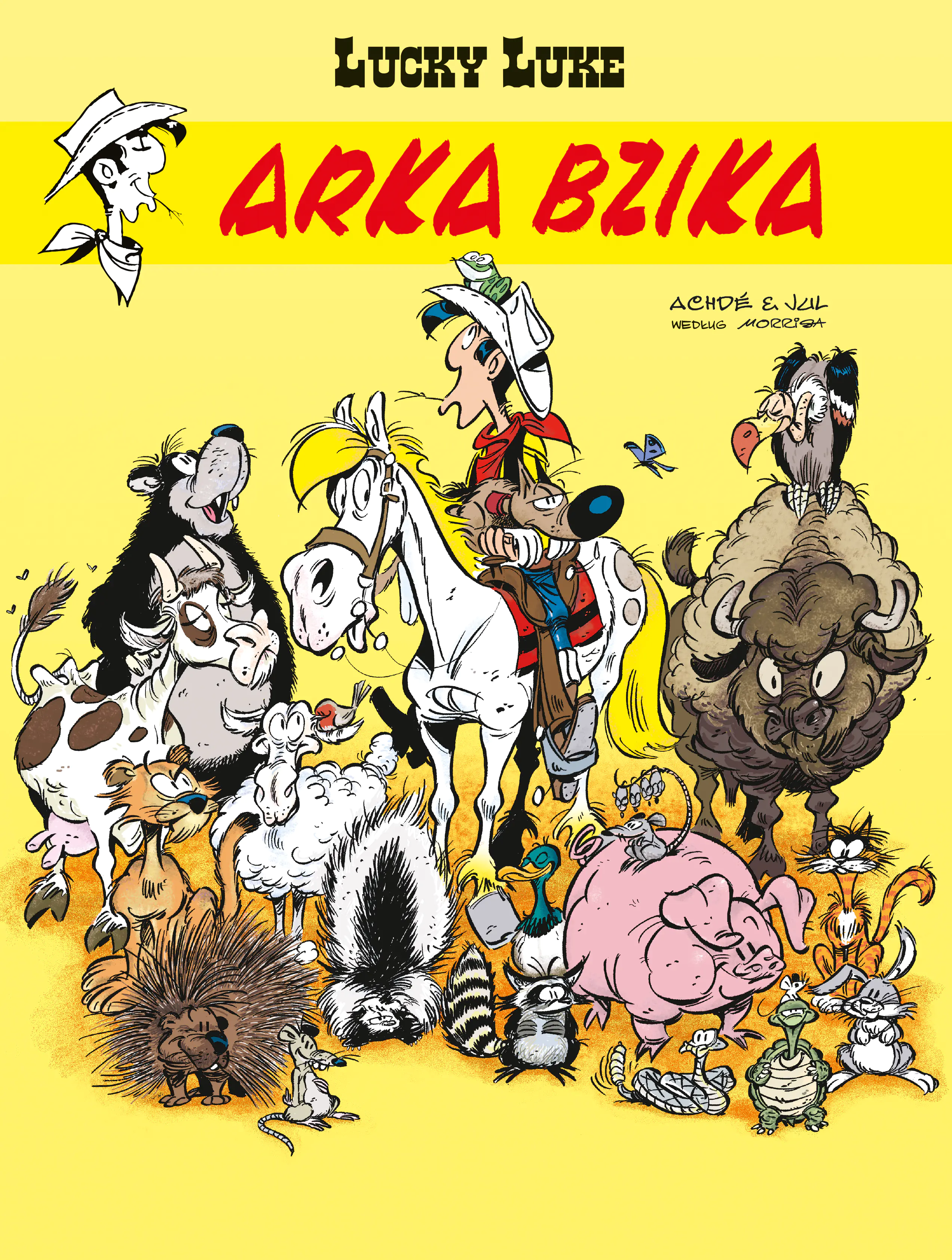 Książka - Arka Bzika. Lucky Luke