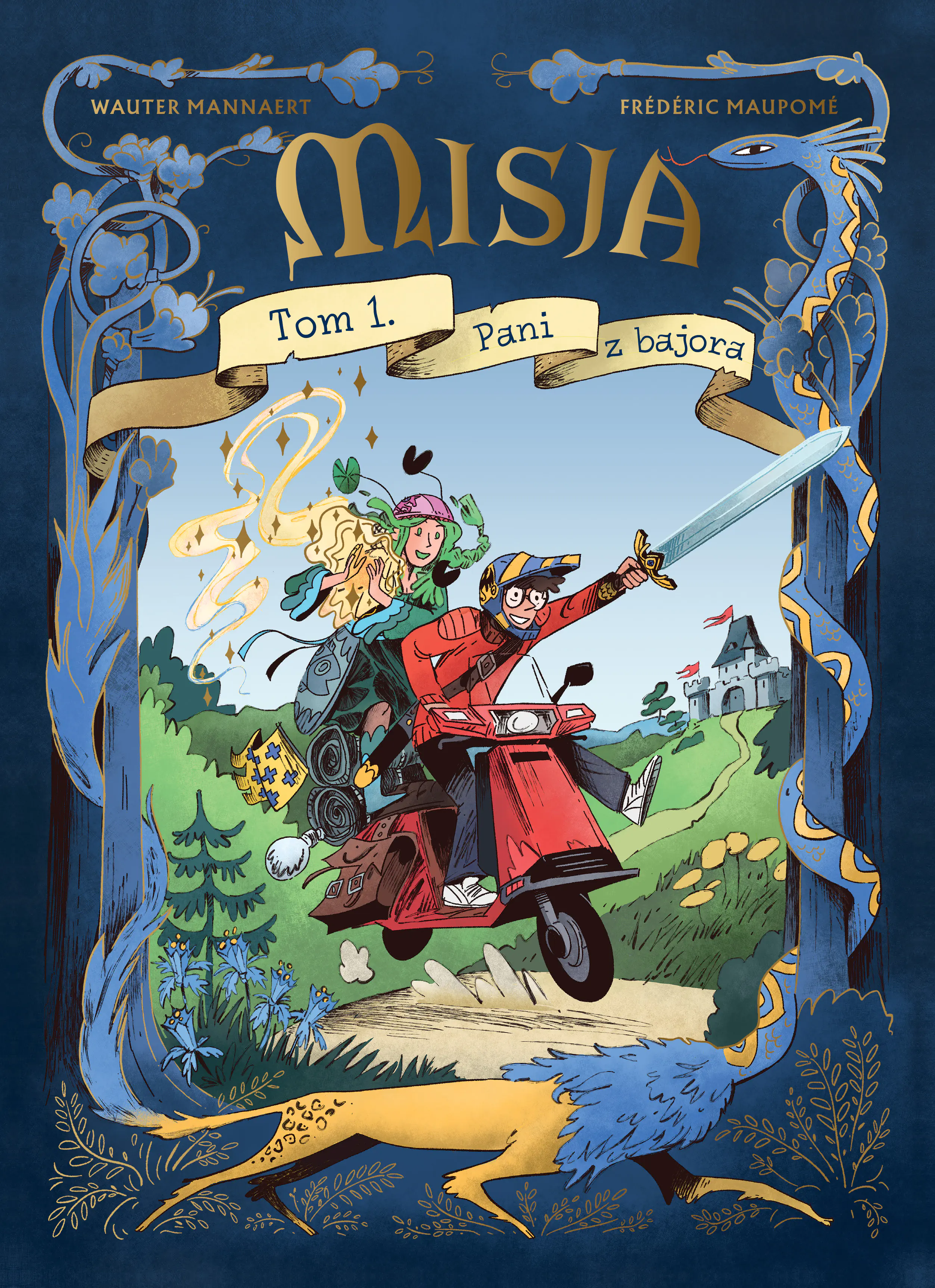 Książka - Pani z bajora. Misja. Tom 1