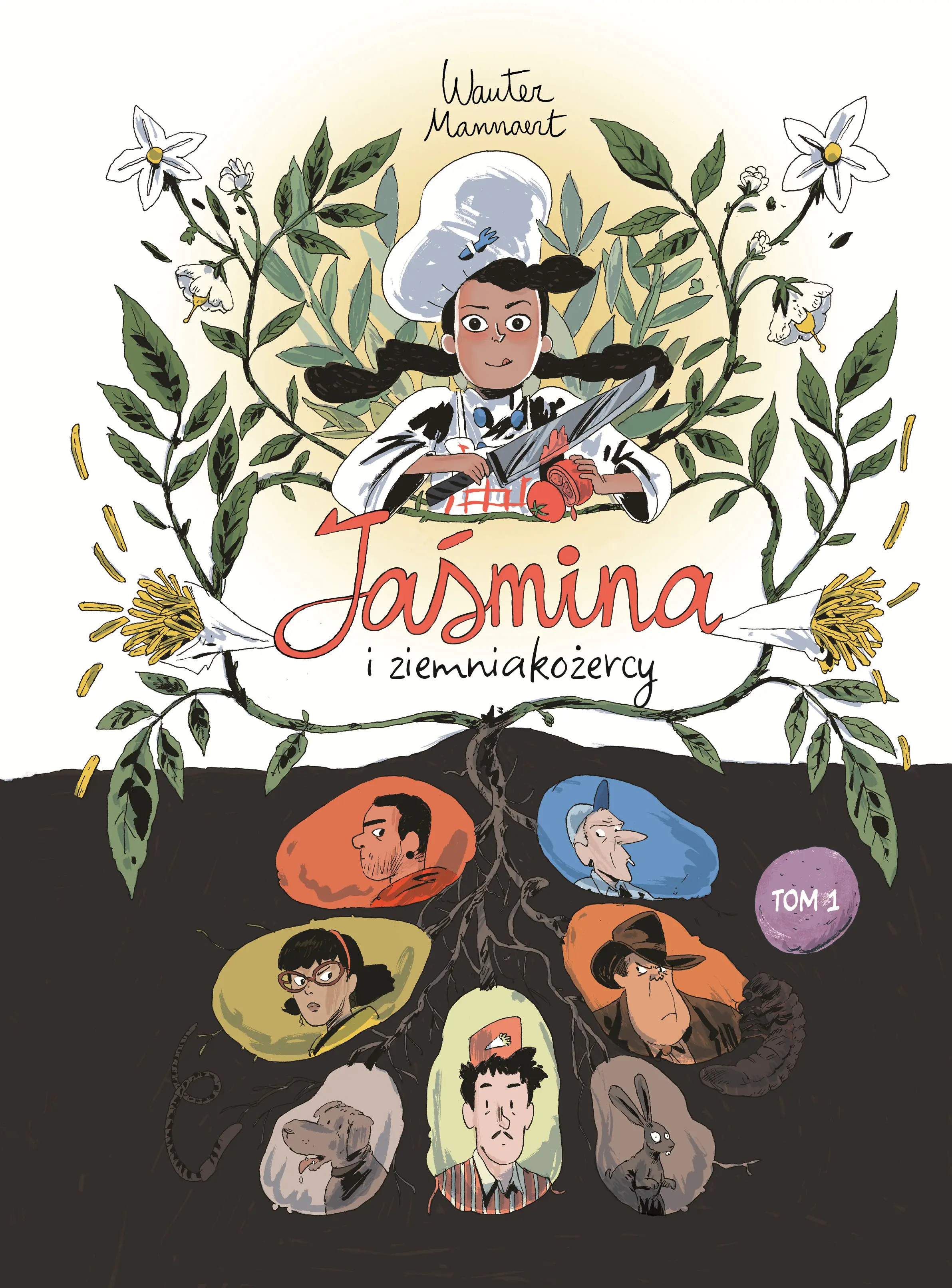 Książka - Jaśmina i ziemniakożercy. Tom 1
