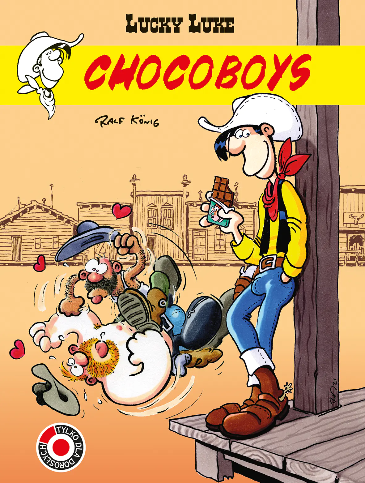 Książka - Lucky Luke. Chocoboys