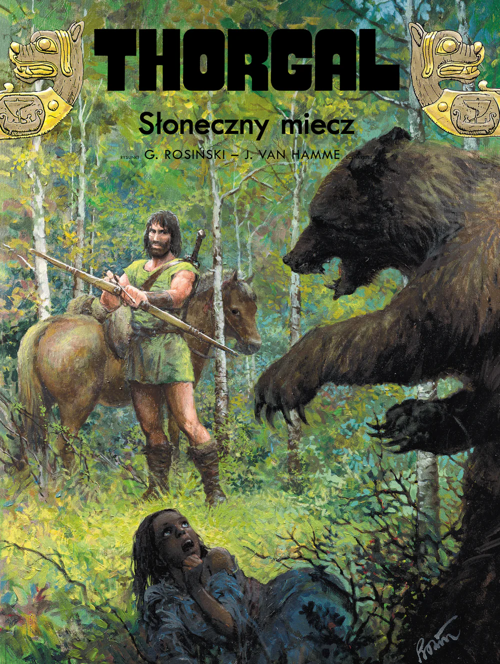Książka - Słoneczny miecz. Thorgal. Tom 18