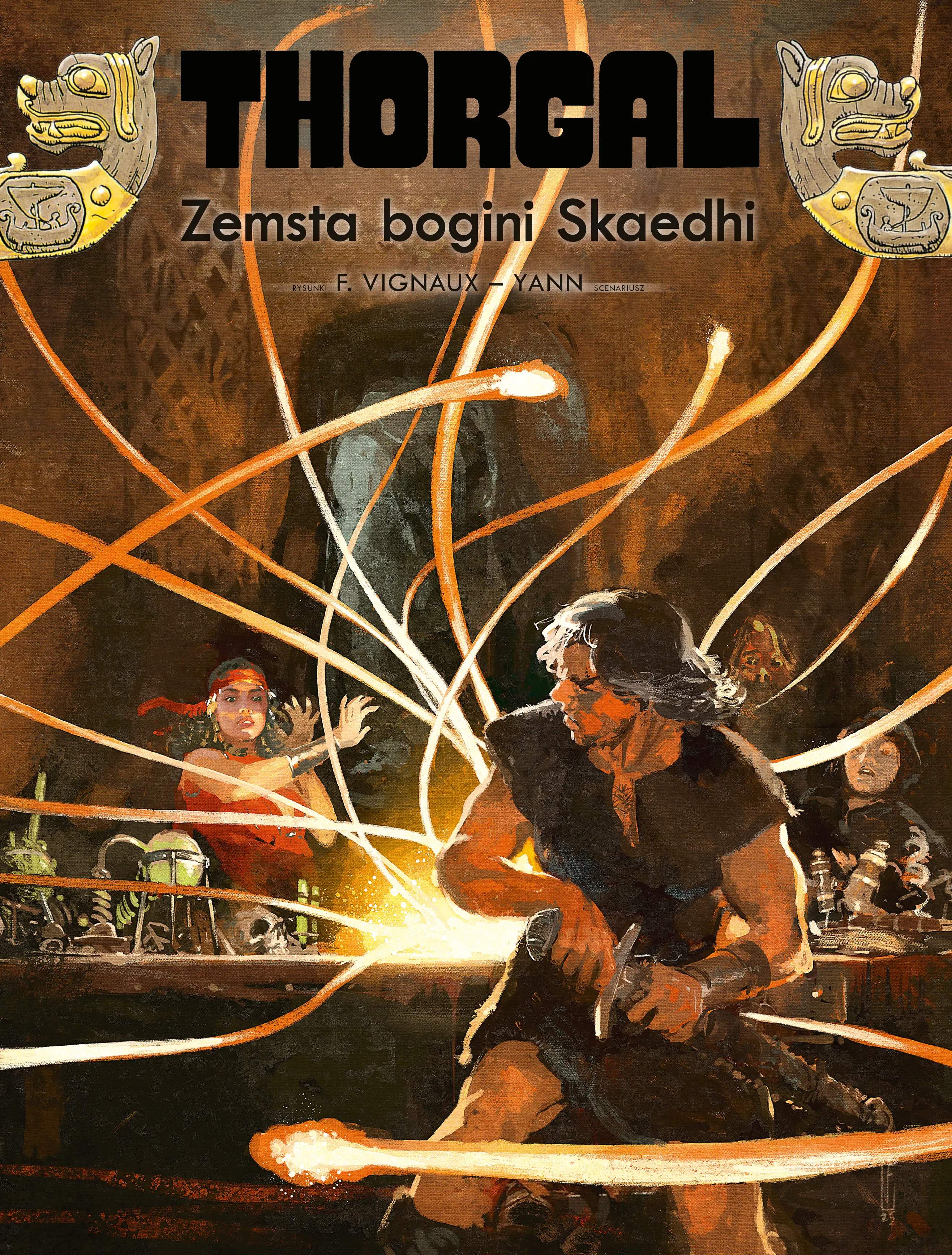 Książka - Zemsta bogini Skaedhi. Thorgal. Tom 43