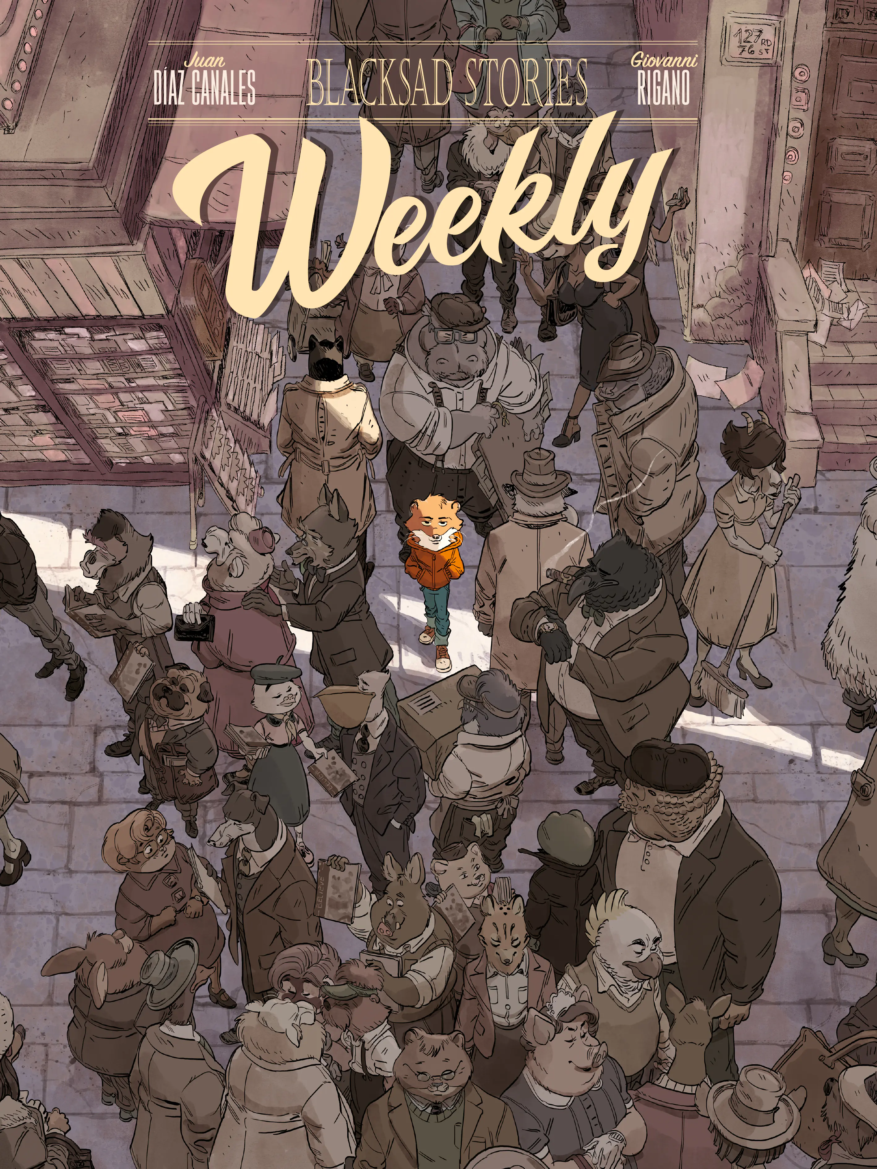 Książka - Blacksad Stories. Weekly