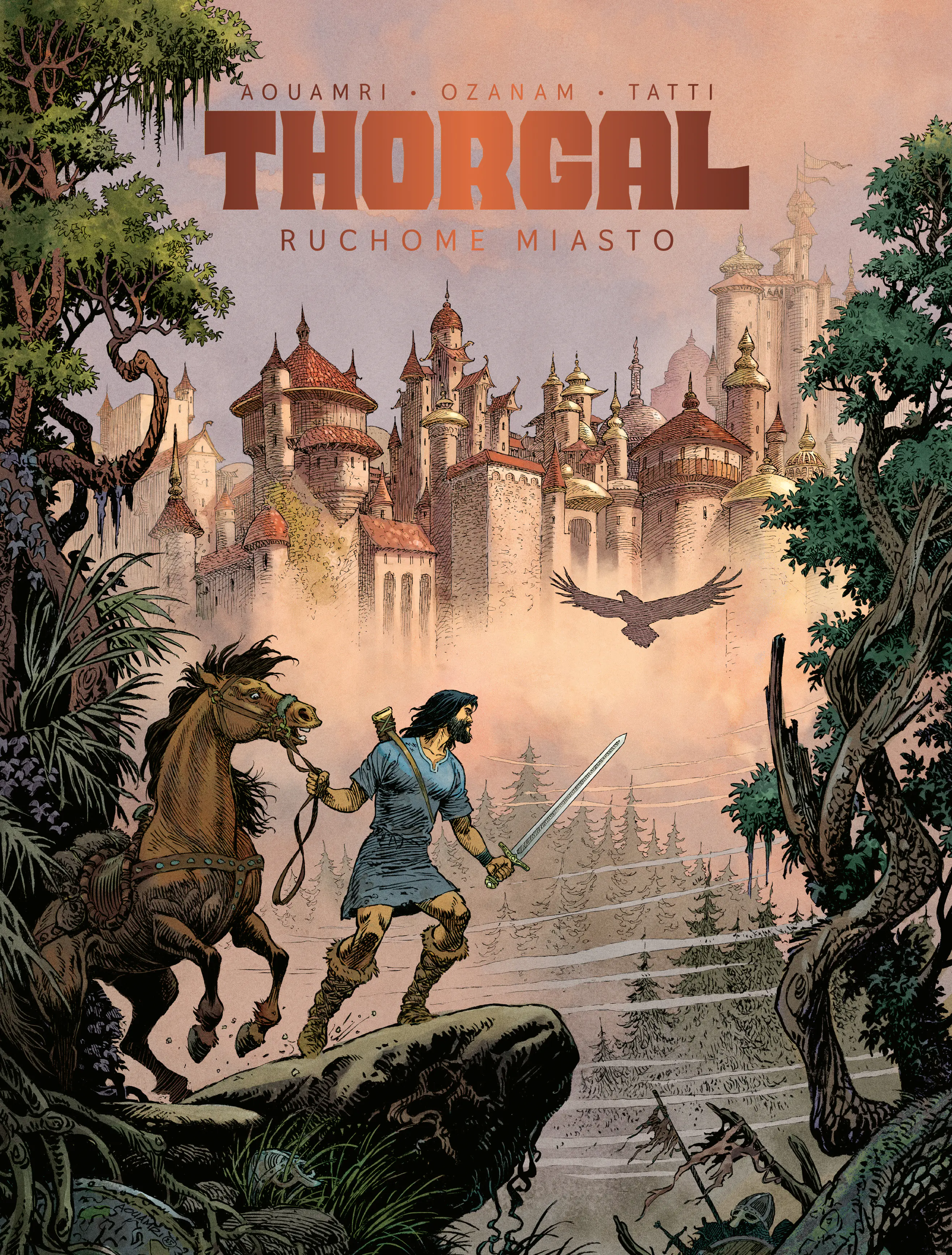 Książka - Thorgal. Saga. Ruchome Miasto