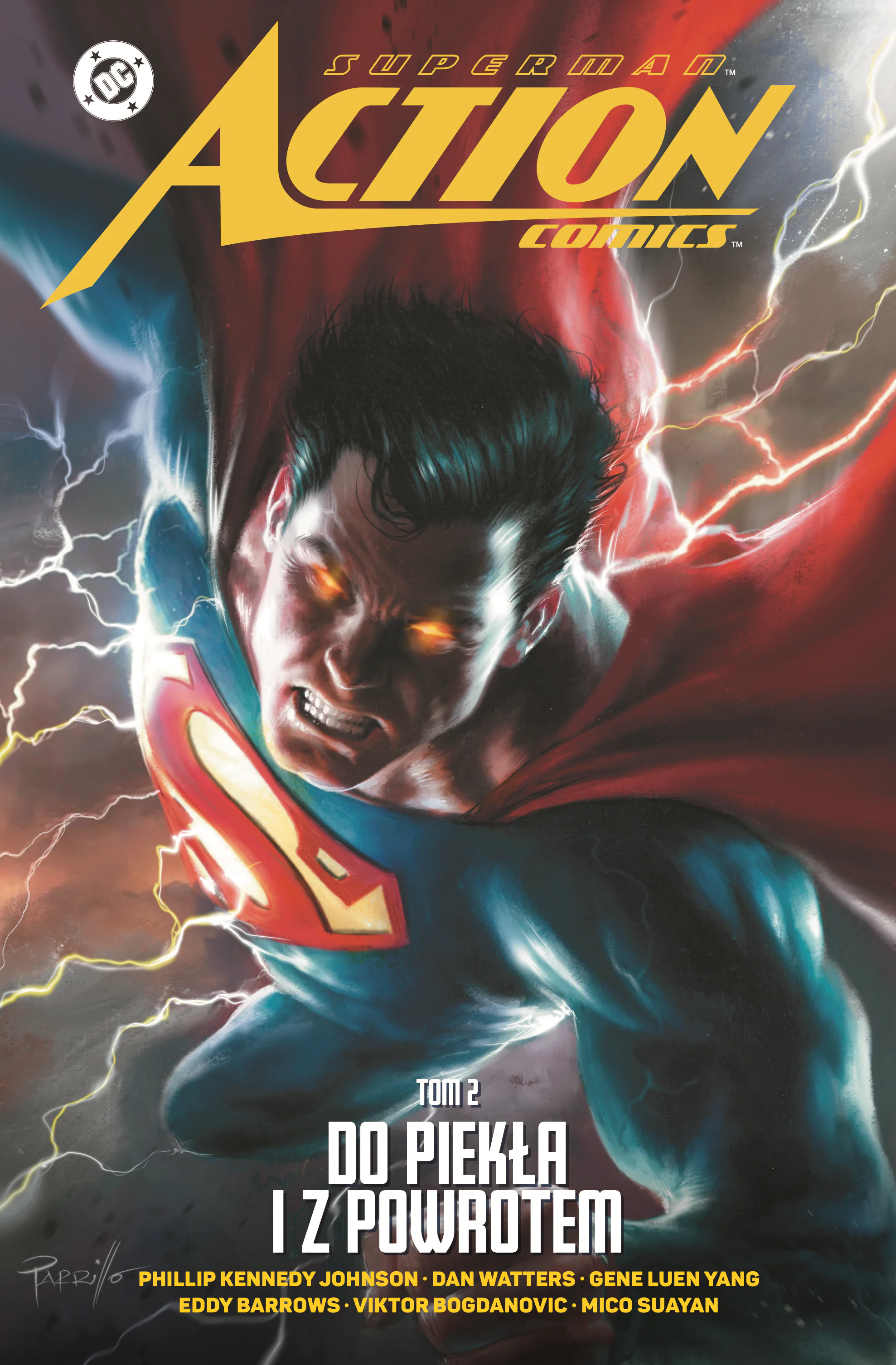 Książka - Do piekła i z powrotem. Superman Action Comics. Tom 2