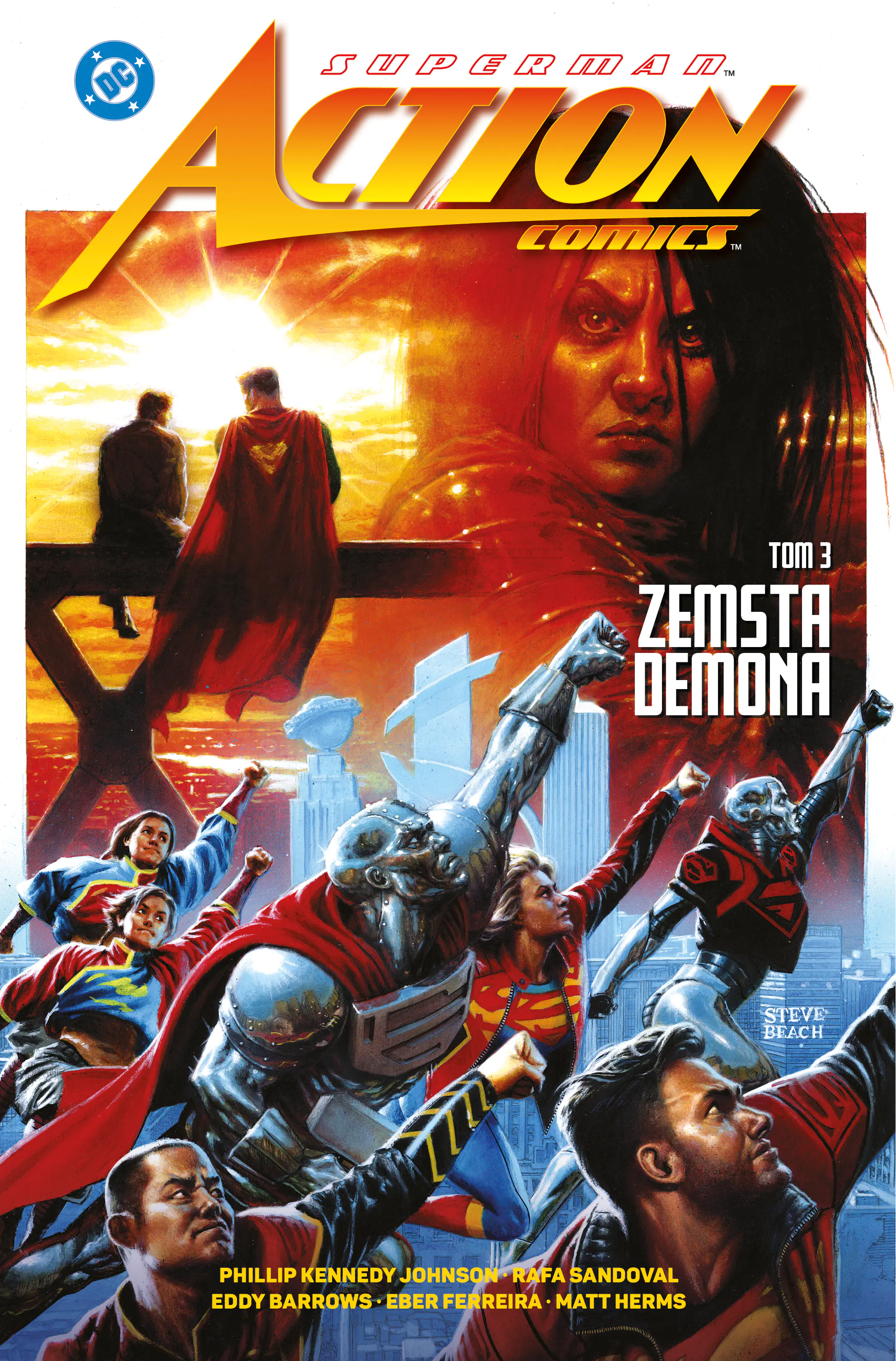 Książka - Superman Action Comics. Tom 3. Zemsta demona