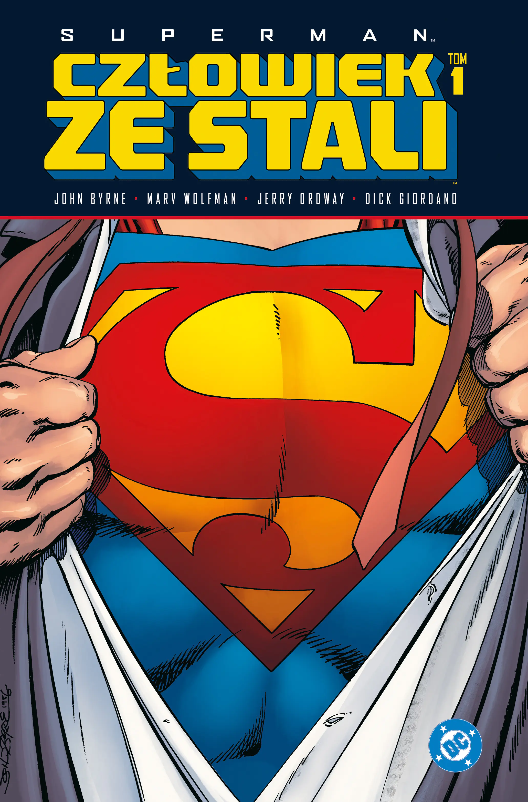 Książka - Superman. Człowiek ze Stali. Tom 1