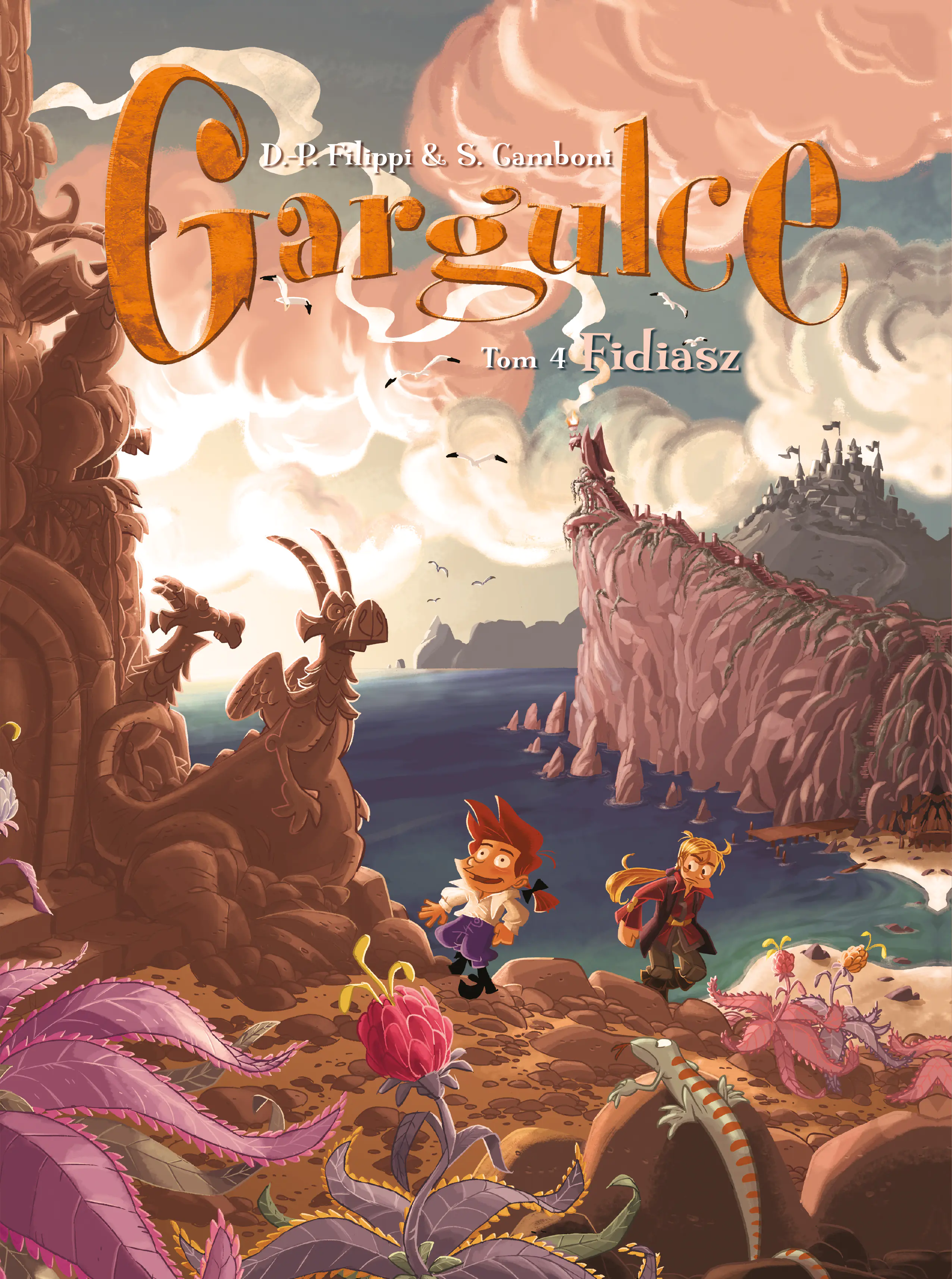 Książka - Fidiasz. Gargulce. Tom 4
