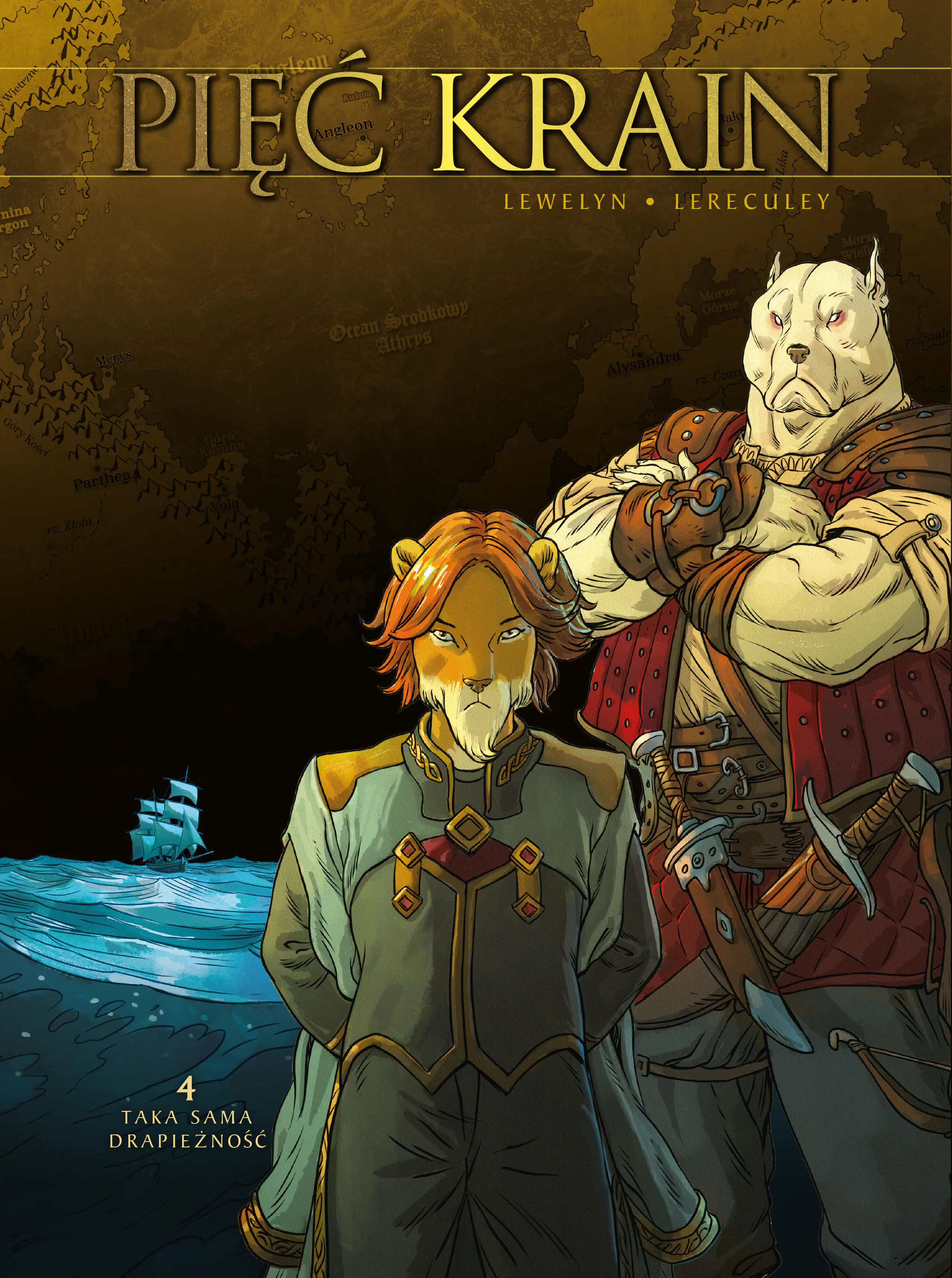 Książka - Taka sama drapieżność. Pięć Krain. Tom 4