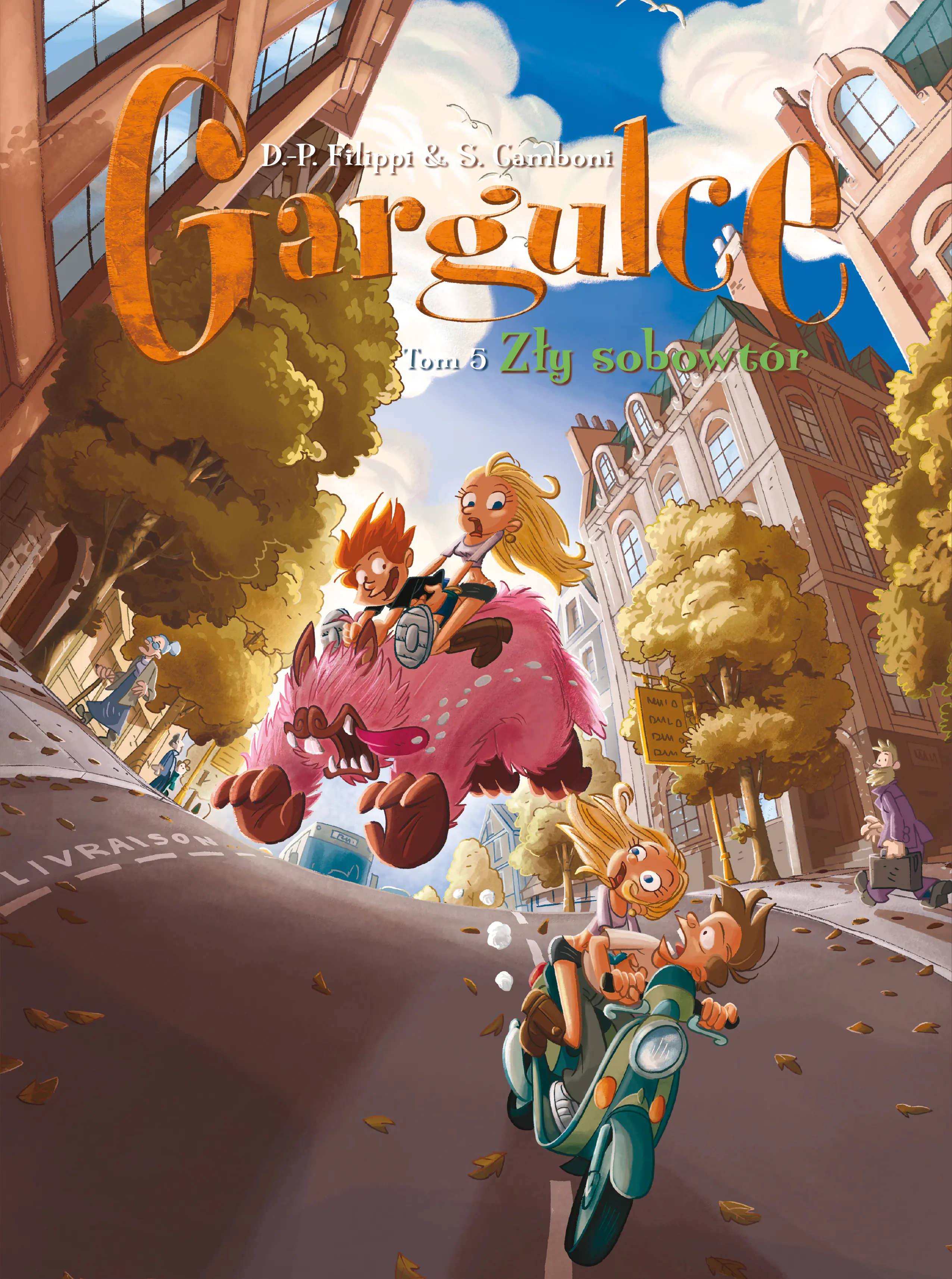 Książka - Zły sobowtór. Gargulce. Tom 5