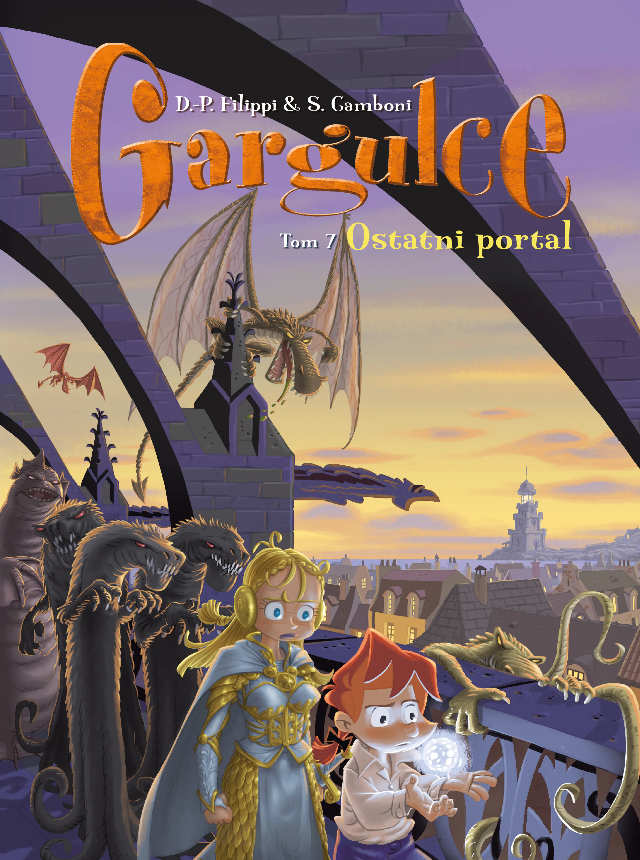 Książka - Gargulce. Tom 7. Ostatni portal