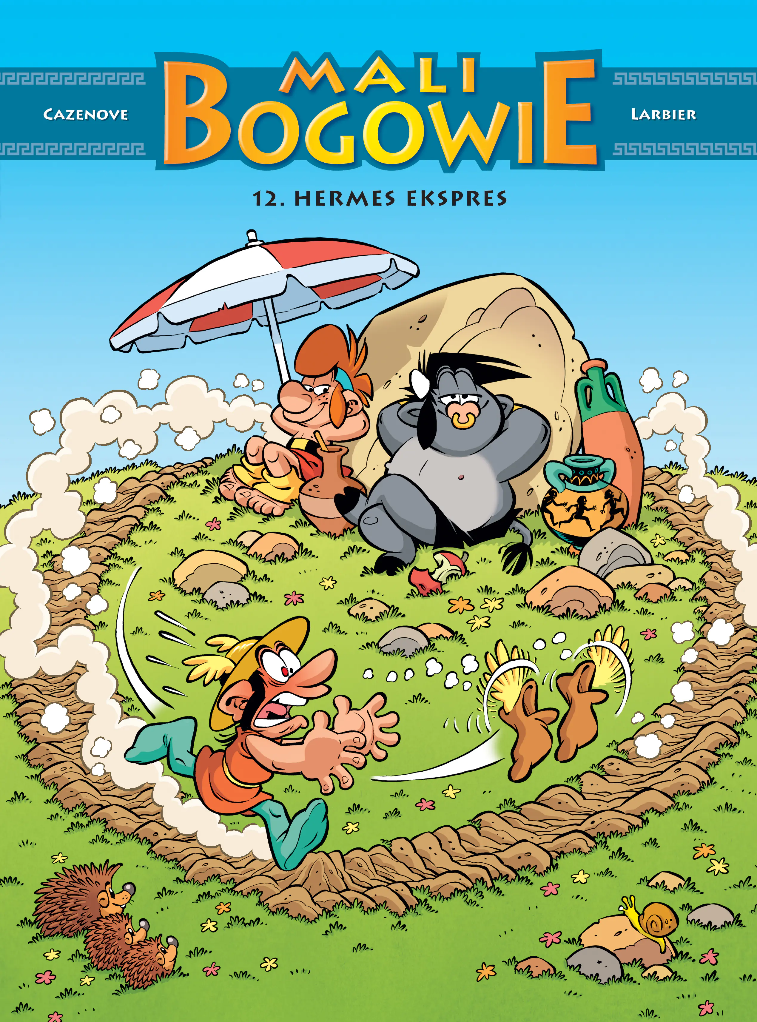 Książka - Hermes ekspres. Mali bogowie. Tom 12