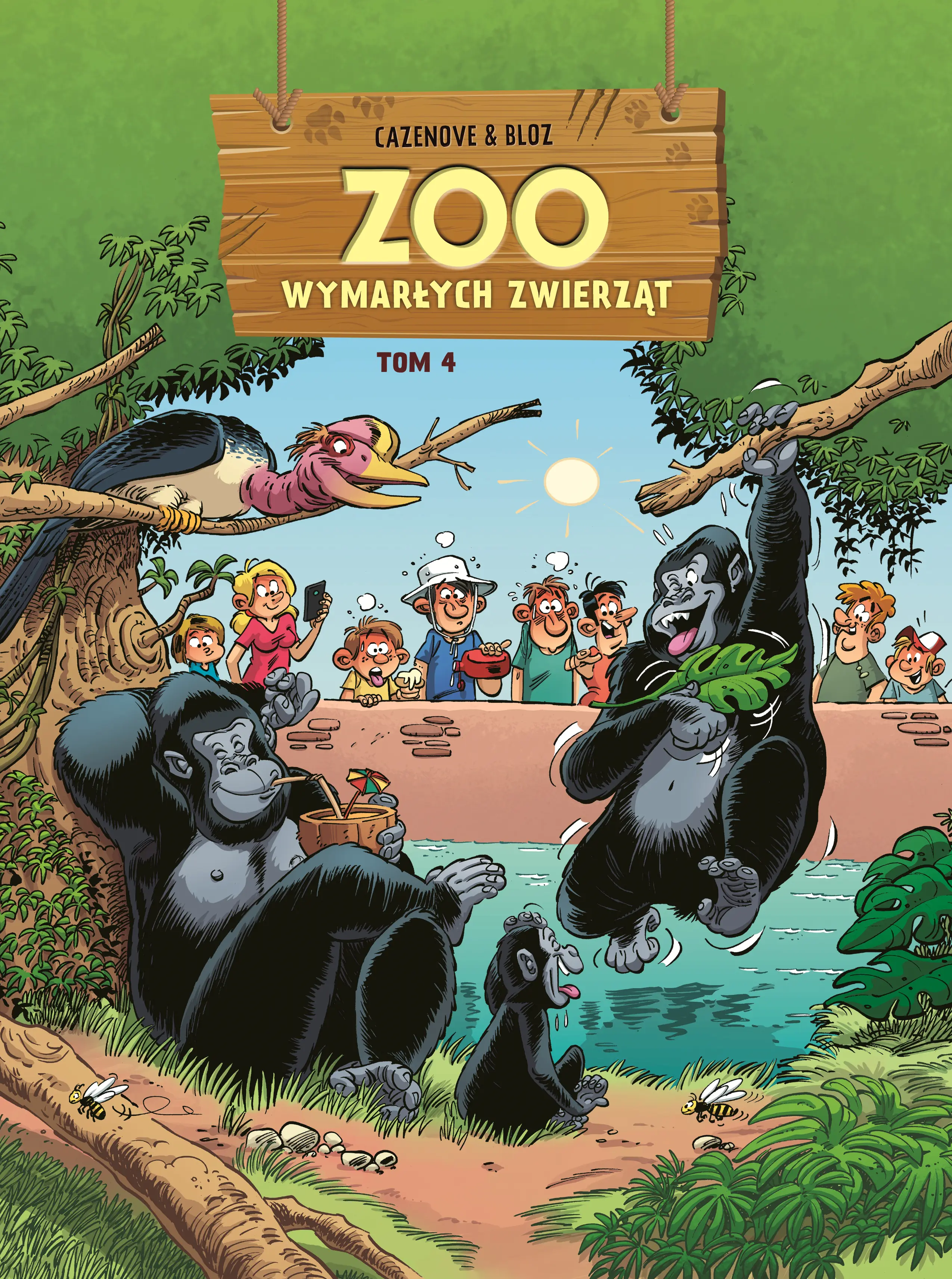 Książka - ZOO wymarłych zwierząt. Tom 4