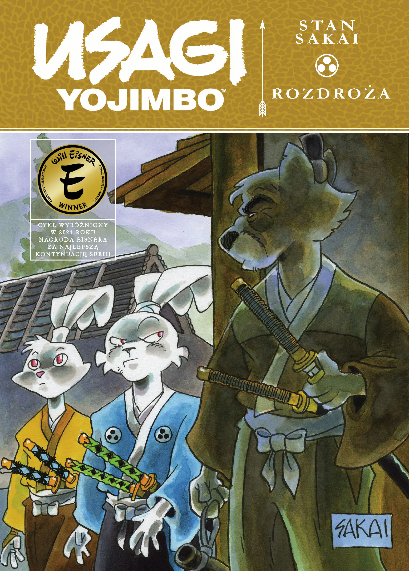 Książka - Rozdroża. Usagi Yojimbo. Tom 4