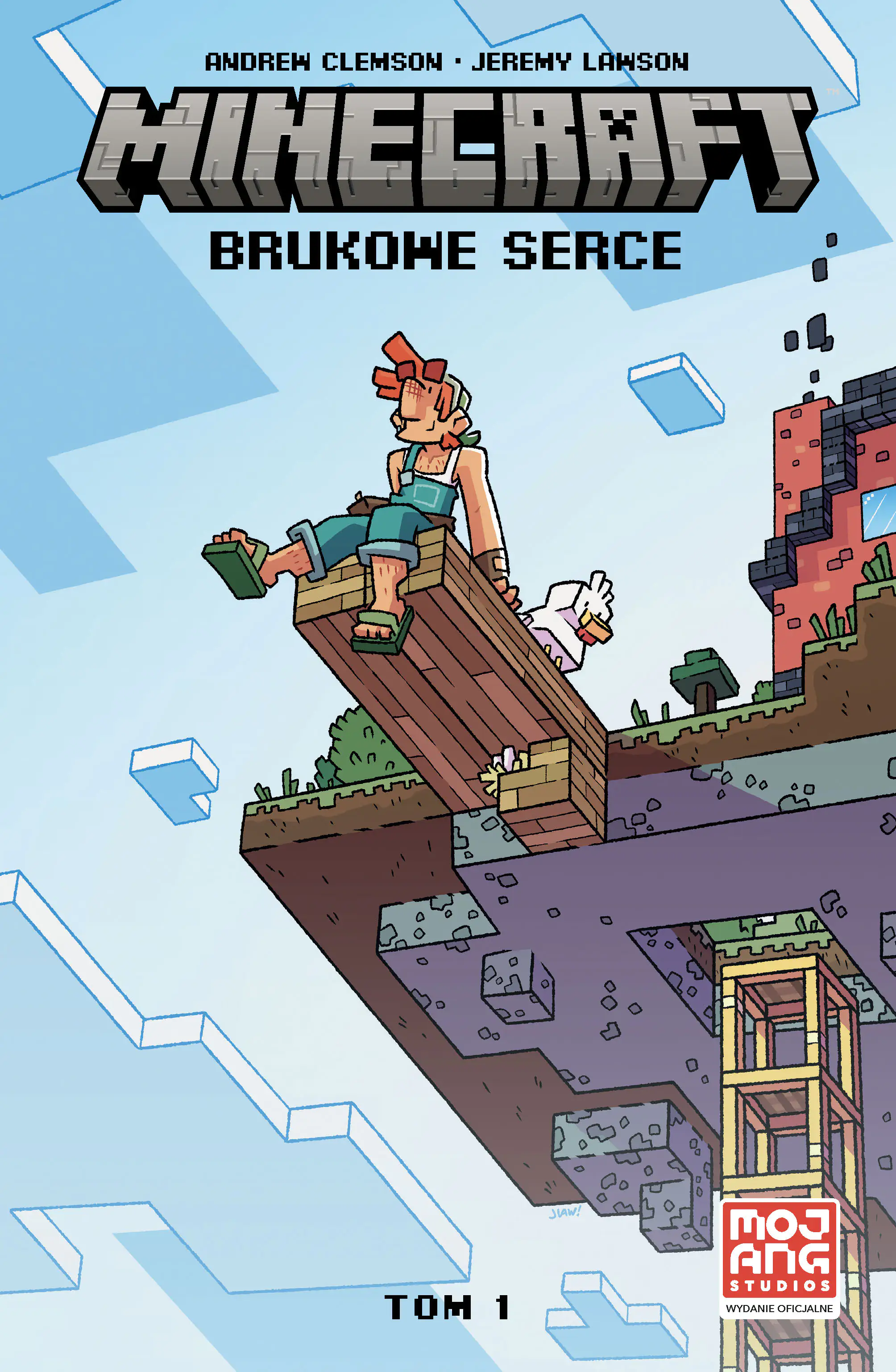 Książka - Minecraft. Brukowe serce. Tom 1