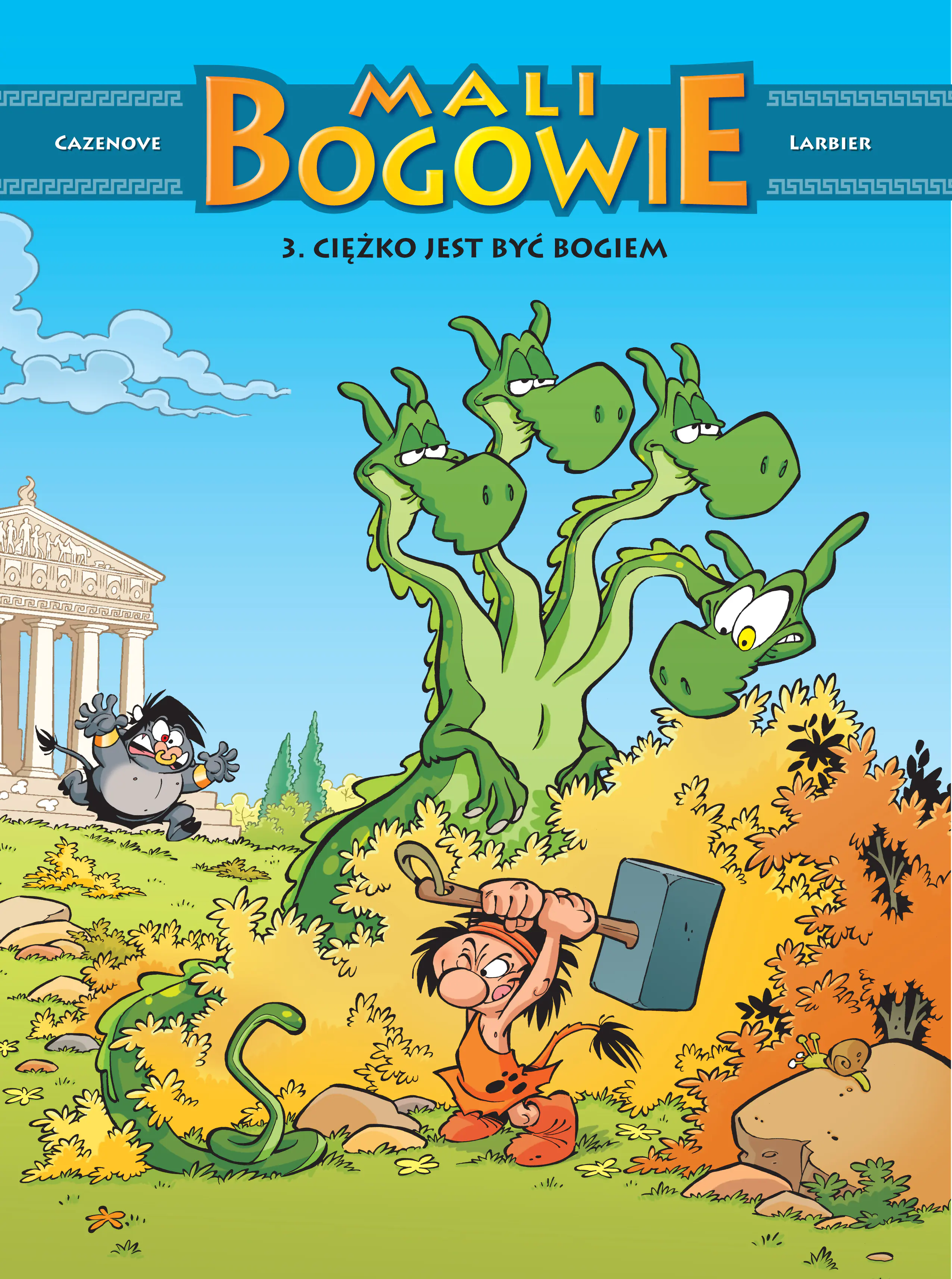 Książka - Ciężko jest być bogiem. Mali Bogowie. Tom 3