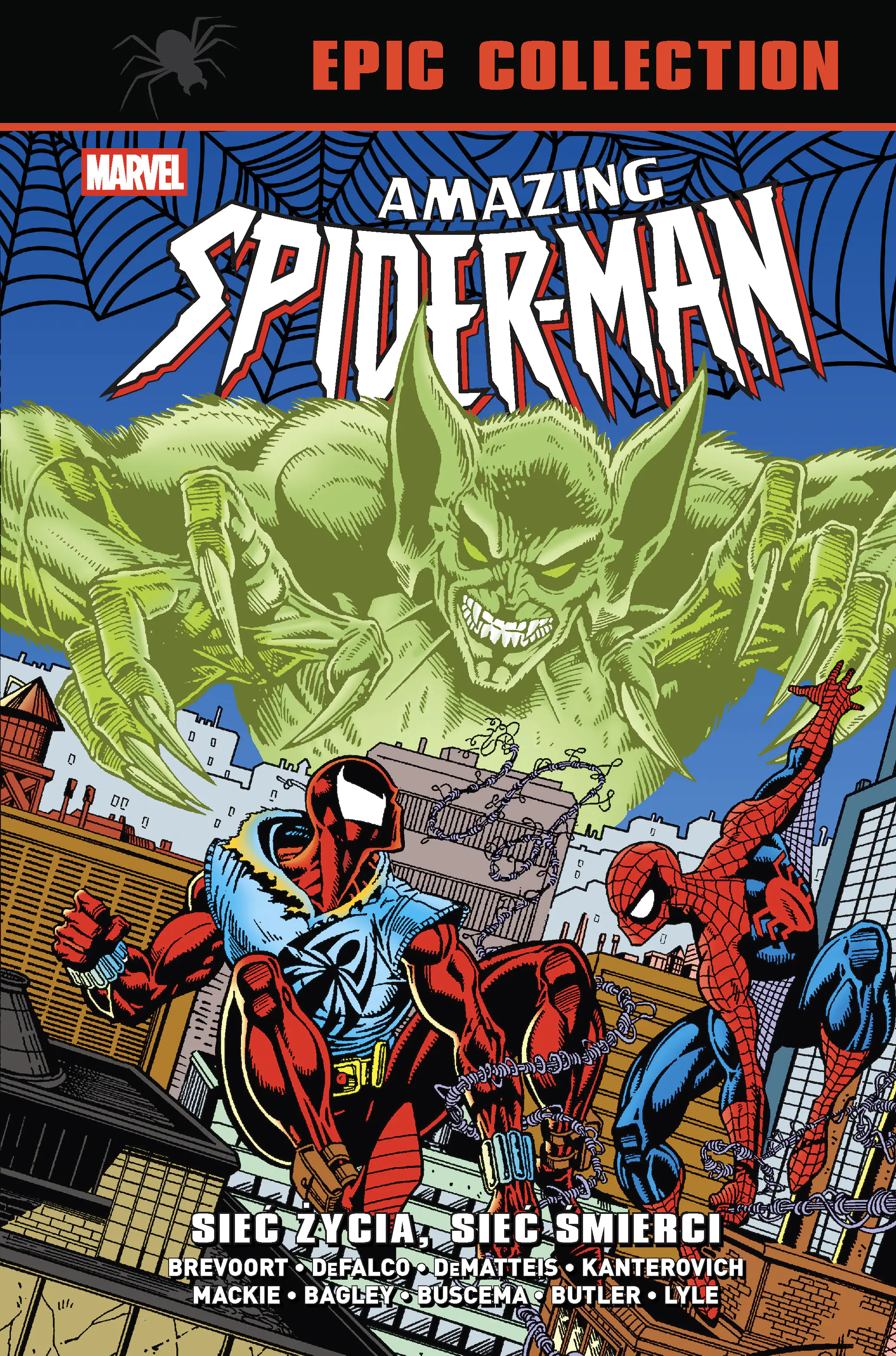 Książka - Sieć życia, sieć śmierci. Amazing Spider-Man Epic Collection