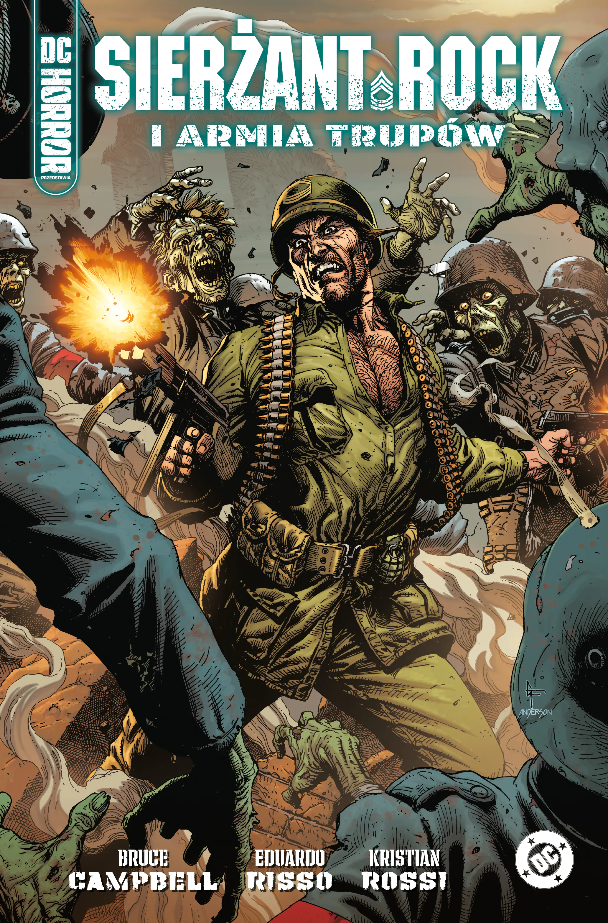 Książka - Sierżant Rock i armia trupów. DC Horror