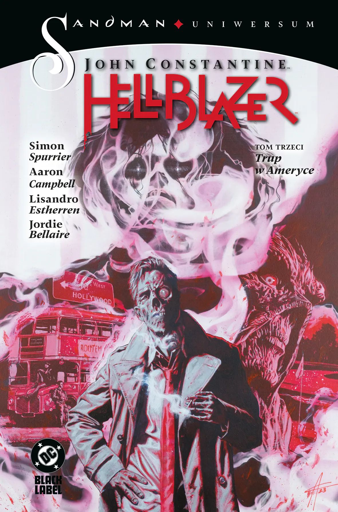 Książka - John Constantine. Hellblazer. Tom 3. Trup w Ameryce