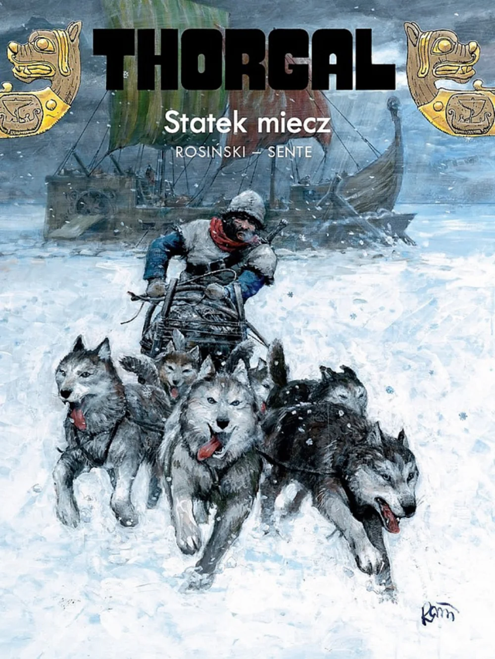 Książka - Statek miecz. Thorgal. Tom 33