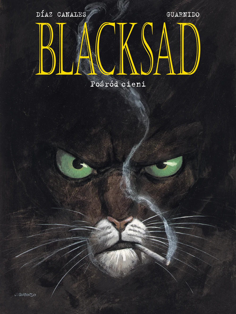 Książka - Pośród cieni. Blacksad. Tom 1