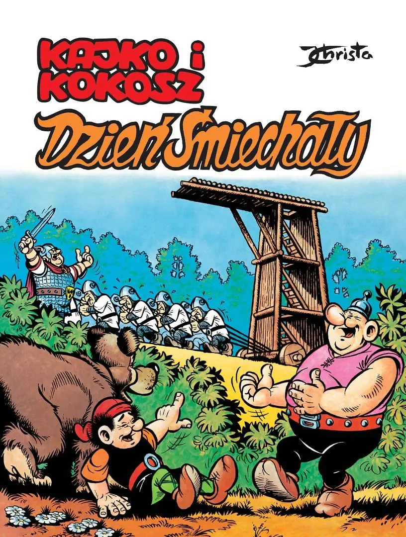 Książka - Dzień Śmiechały. Kajko i Kokosz