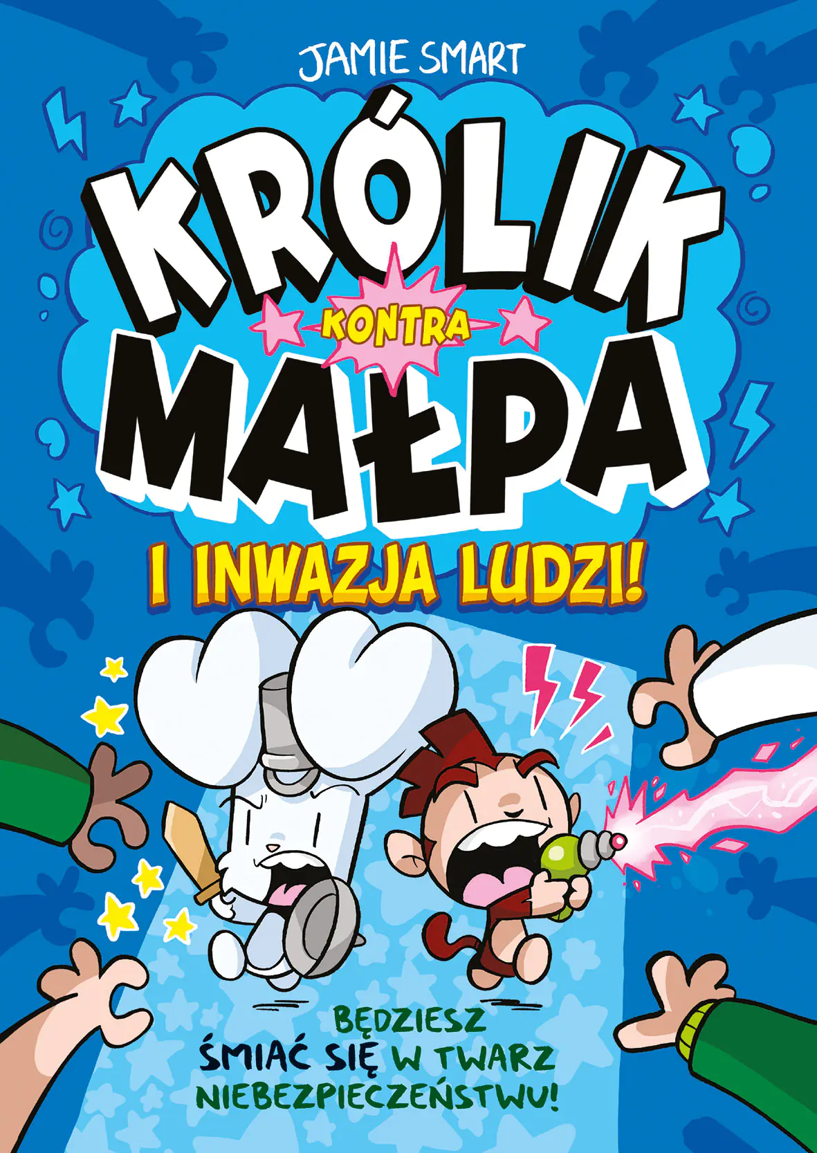Książka - Królik kontra Małpa i inwazja ludzi! Tom 2