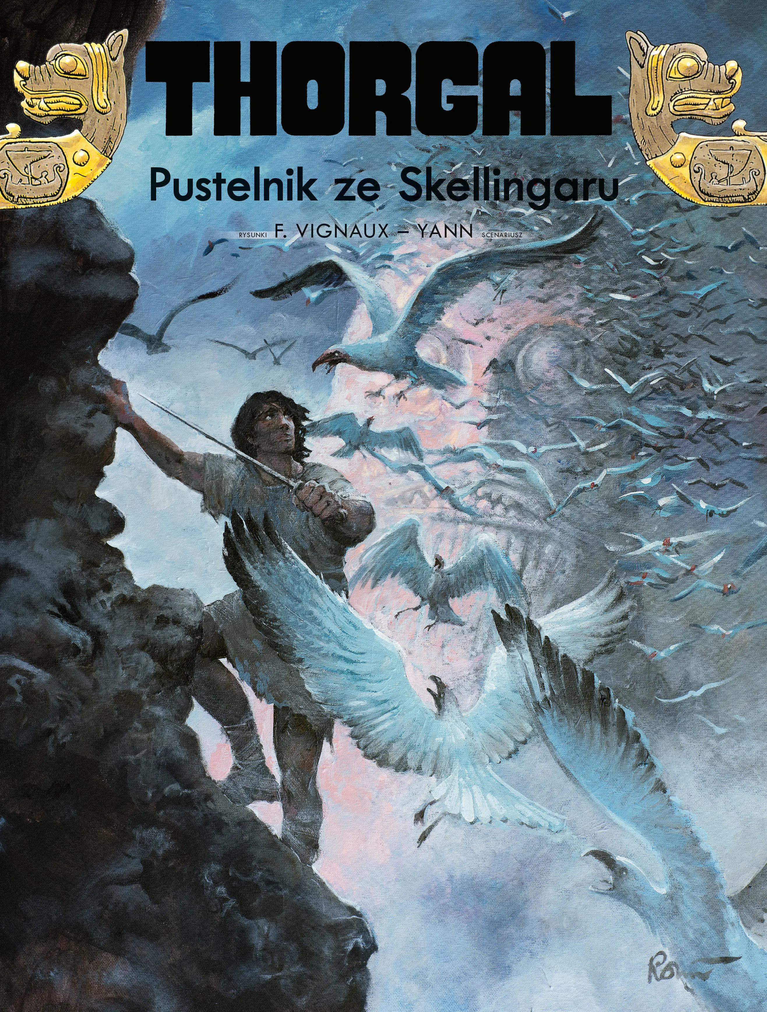 Książka - Pustelnik ze Skellingaru. Thorgal. Tom 37