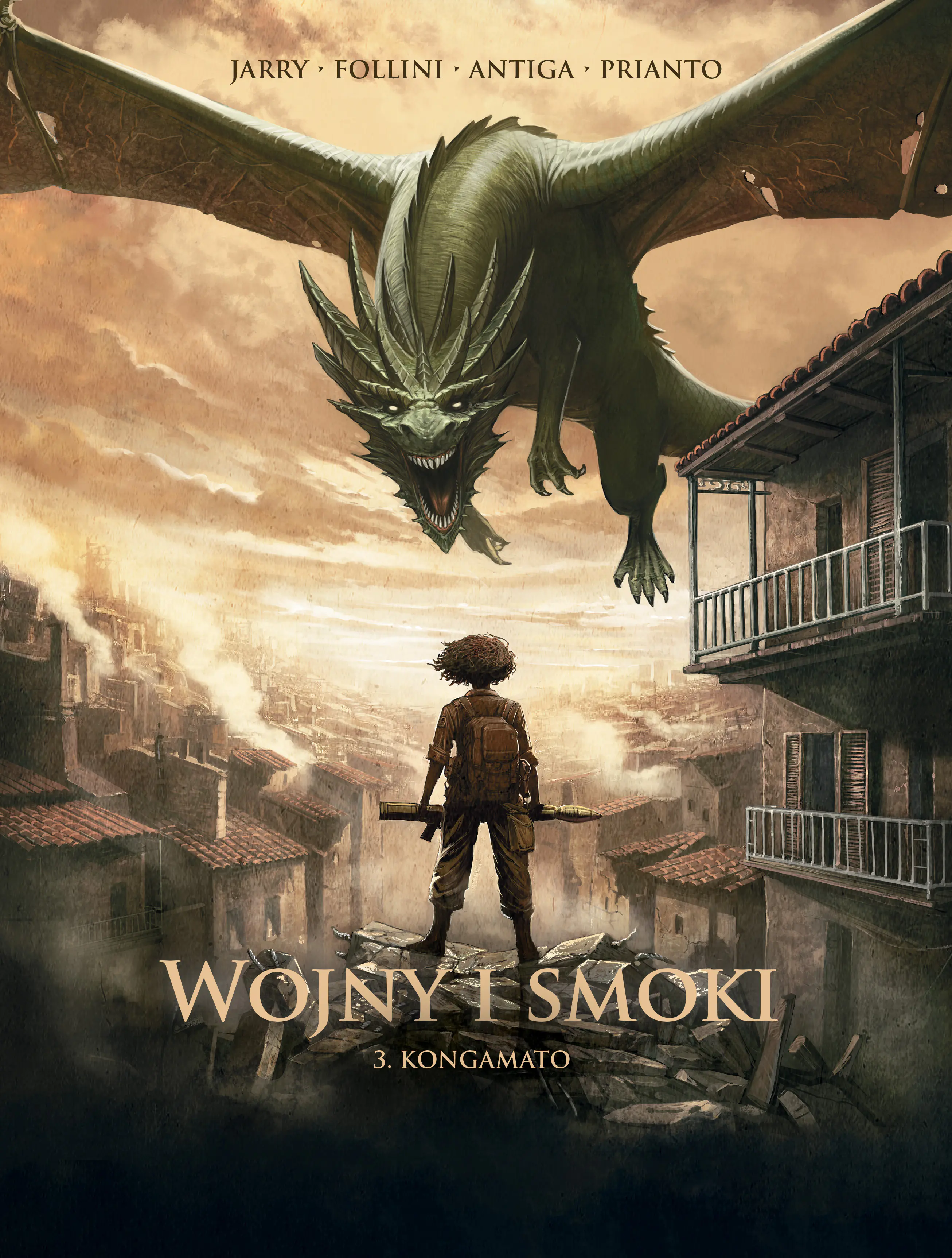 Książka - Wojny i smoki. Tom 3. Kongamato
