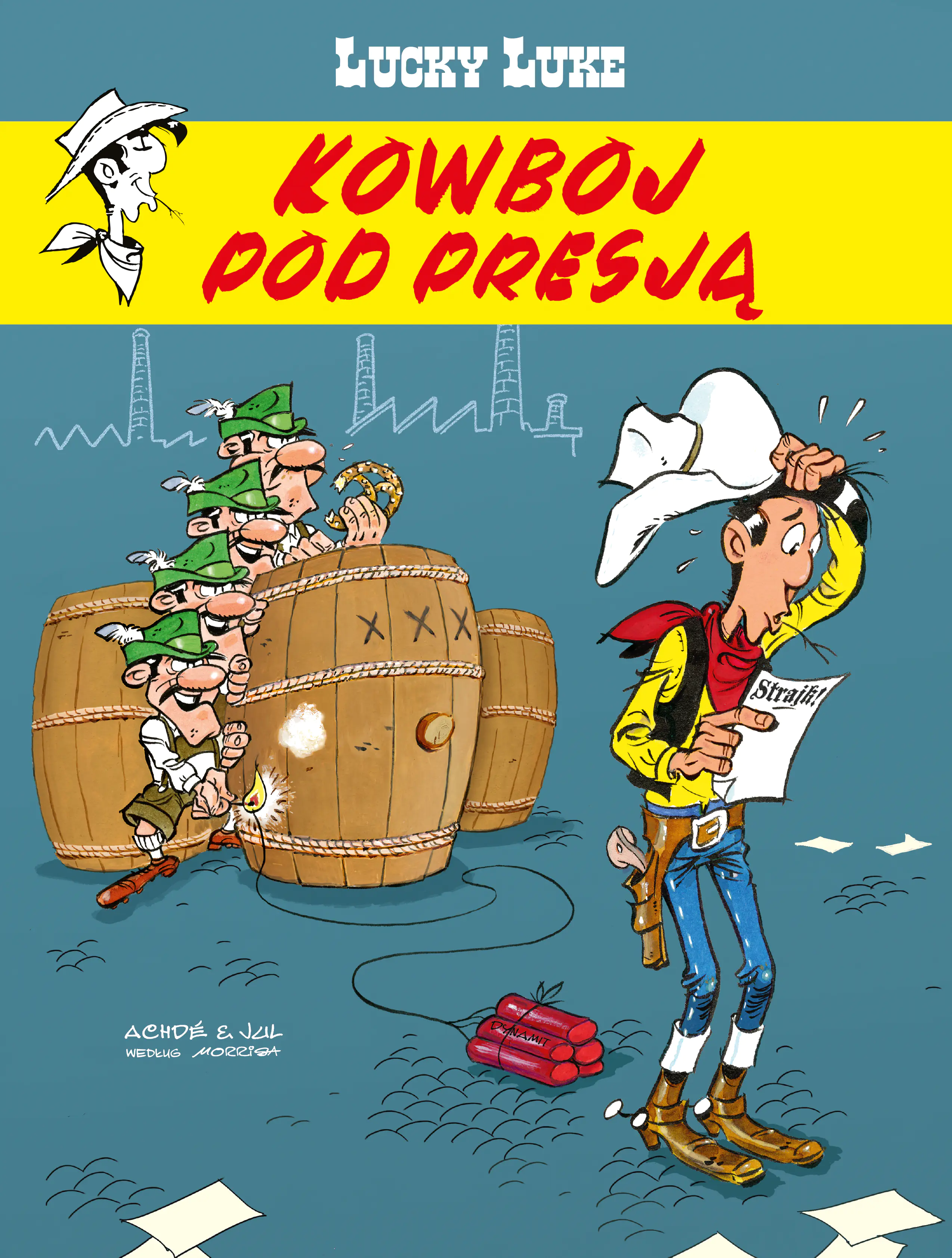 Książka - Lucky Luke. Kowboj pod presją