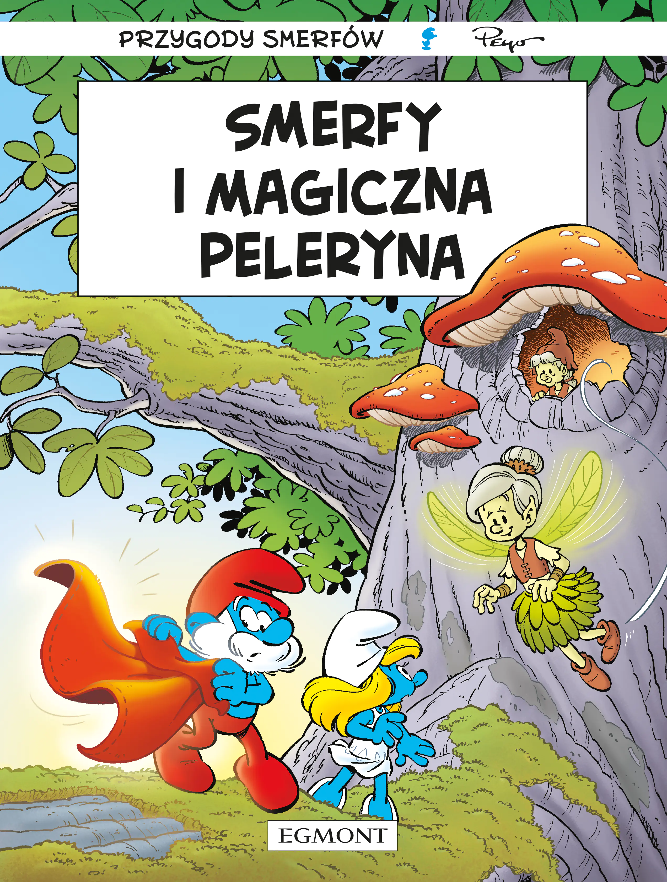 Książka - Smerfy. Smerfy i magiczna peleryna
