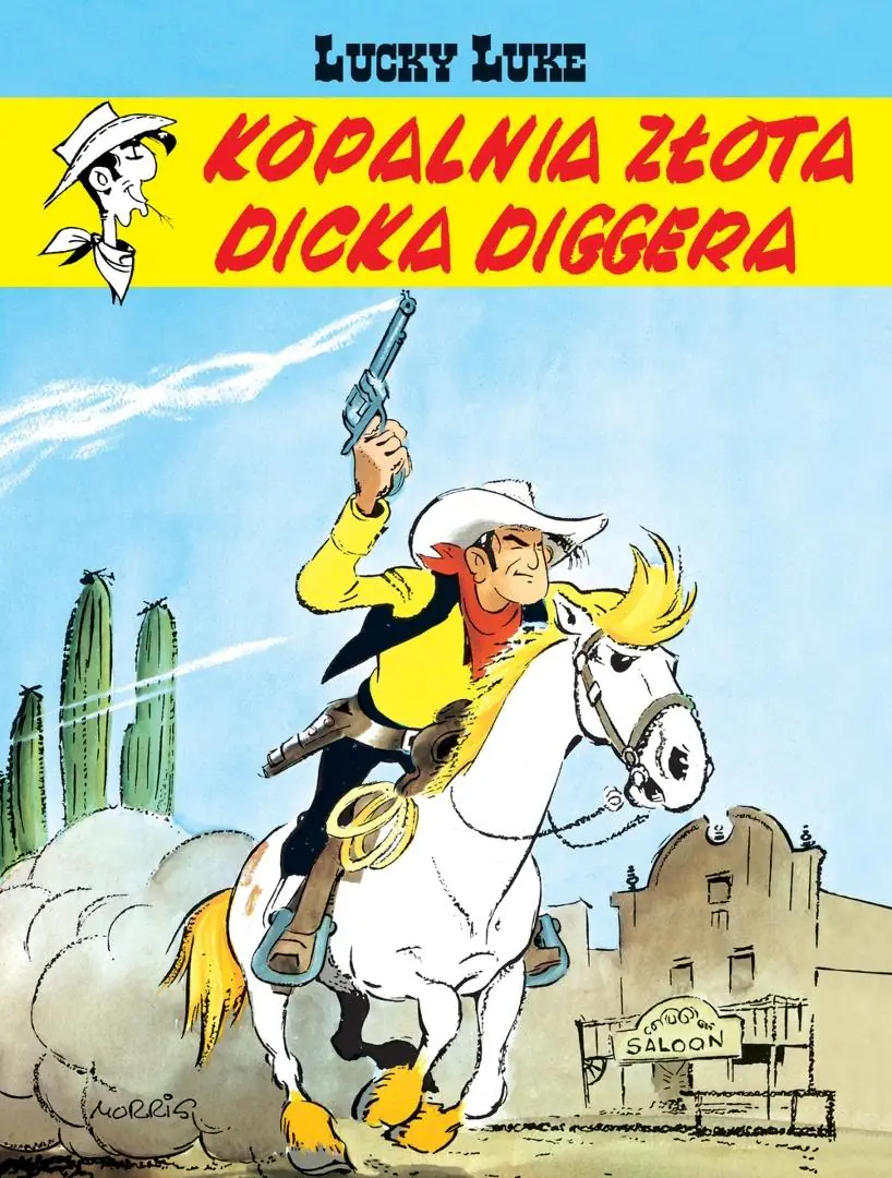 Książka - Lucky Luke. Kopalnia złota Dicka Diggera