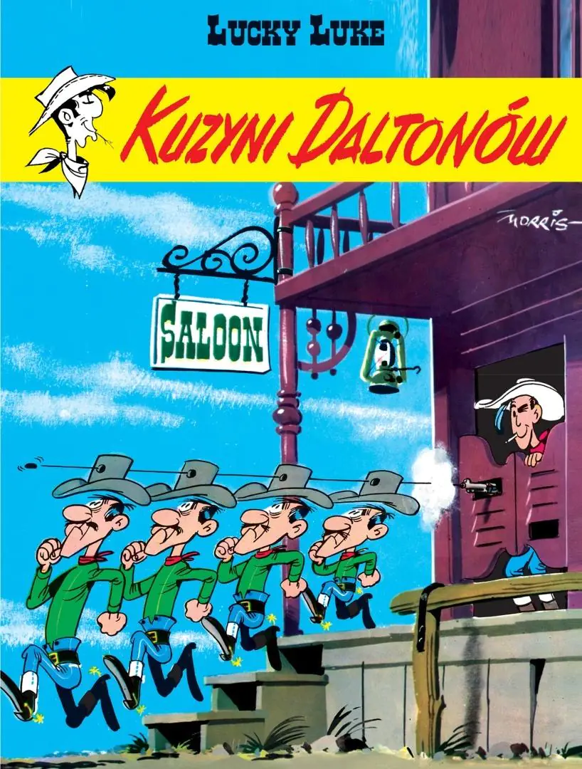 Książka - Lucky Luke. Kuzyni Daltonów