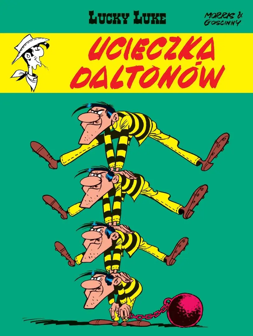 Książka - Lucky Luke. Ucieczka Daltonów