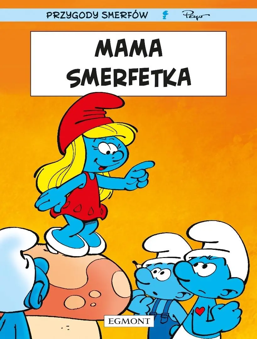 Książka - Smerfy. Mama Smerfetka