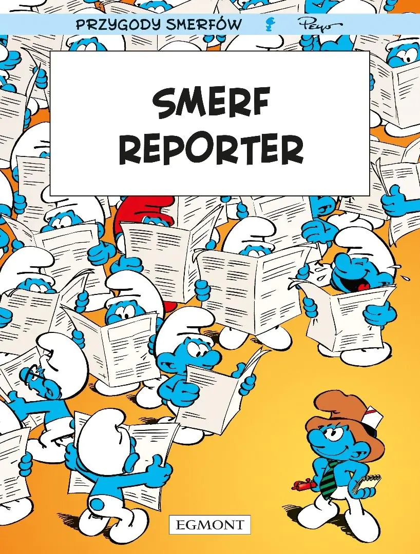 Książka - Smerfy. Smerf Reporter
